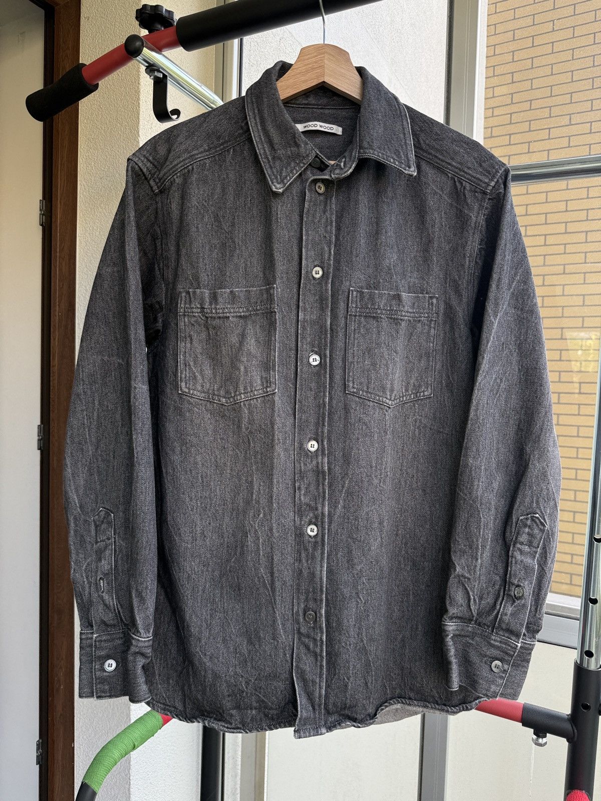 Wood Wood wood Wood Nora Denim Shirt Size US M / EU 48-50 / 2 - 1 Thumbnail