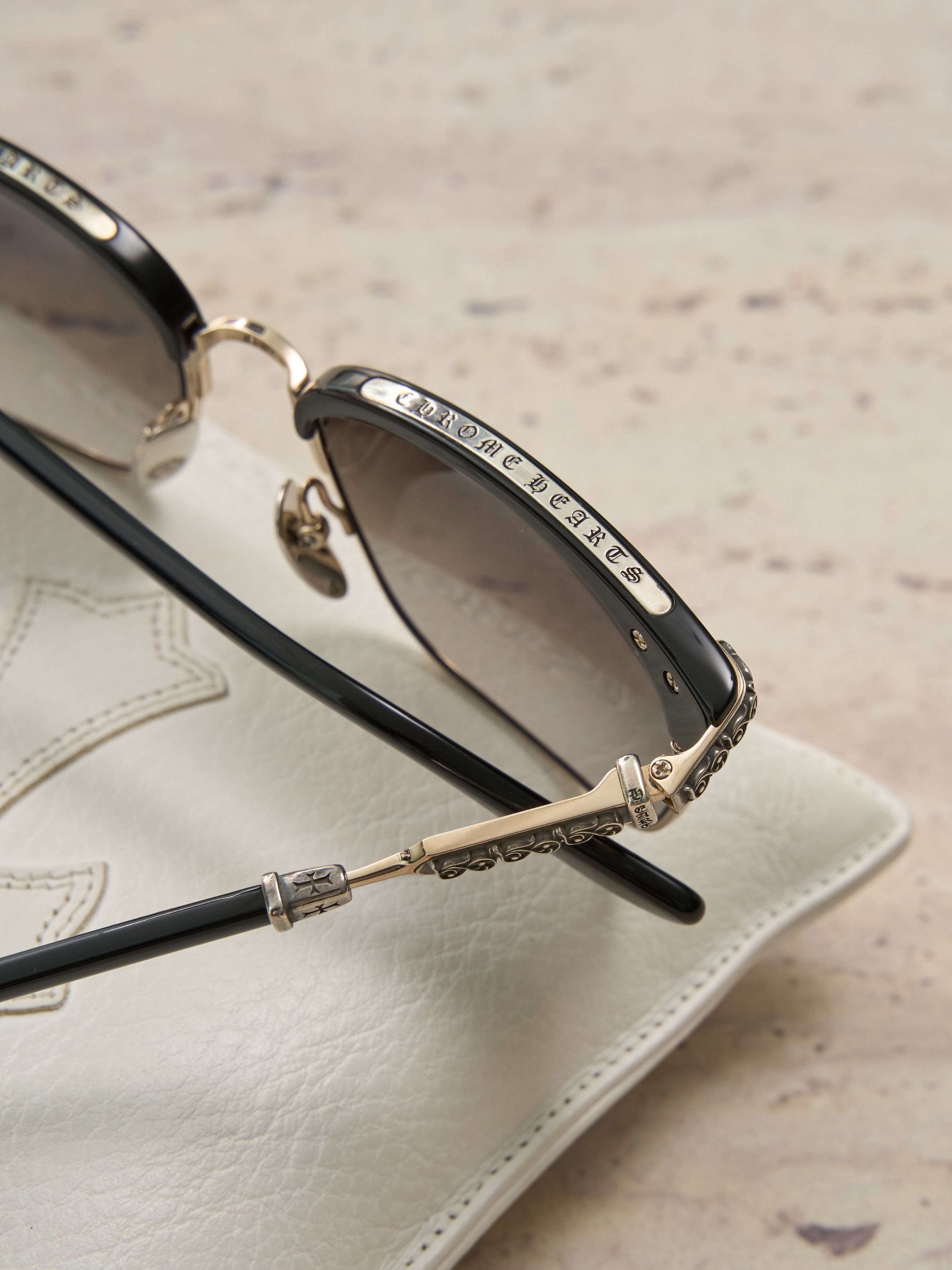 Chrome Hearts Chrome Heart Vertical Smile I Sunglasses Size ONE SIZE - 6 Thumbnail