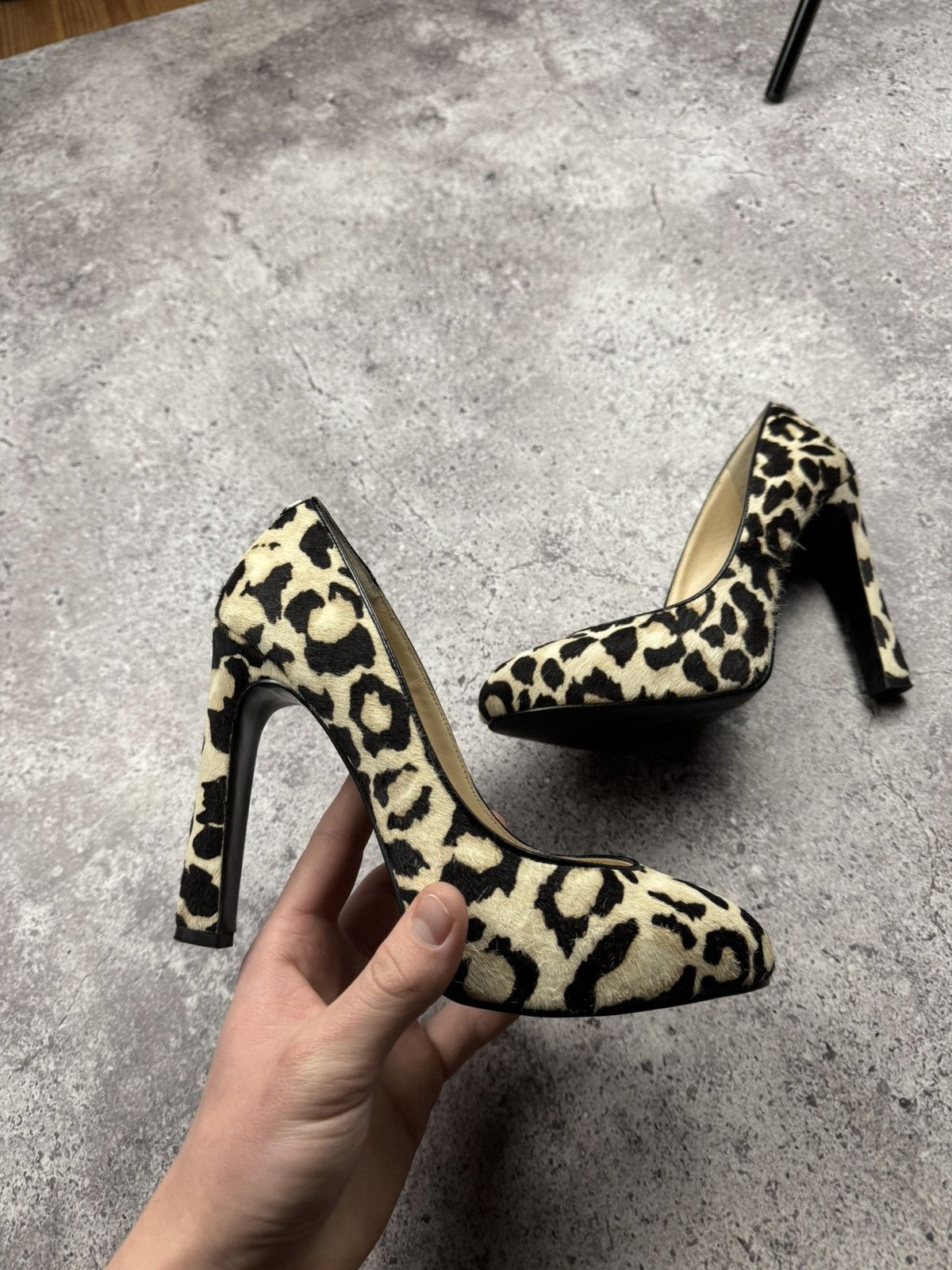 Guess Avant Garde Japanesse Leopard Printed Hells Y2K Boots 00’s Size US 7 / IT 37 - 4 Thumbnail