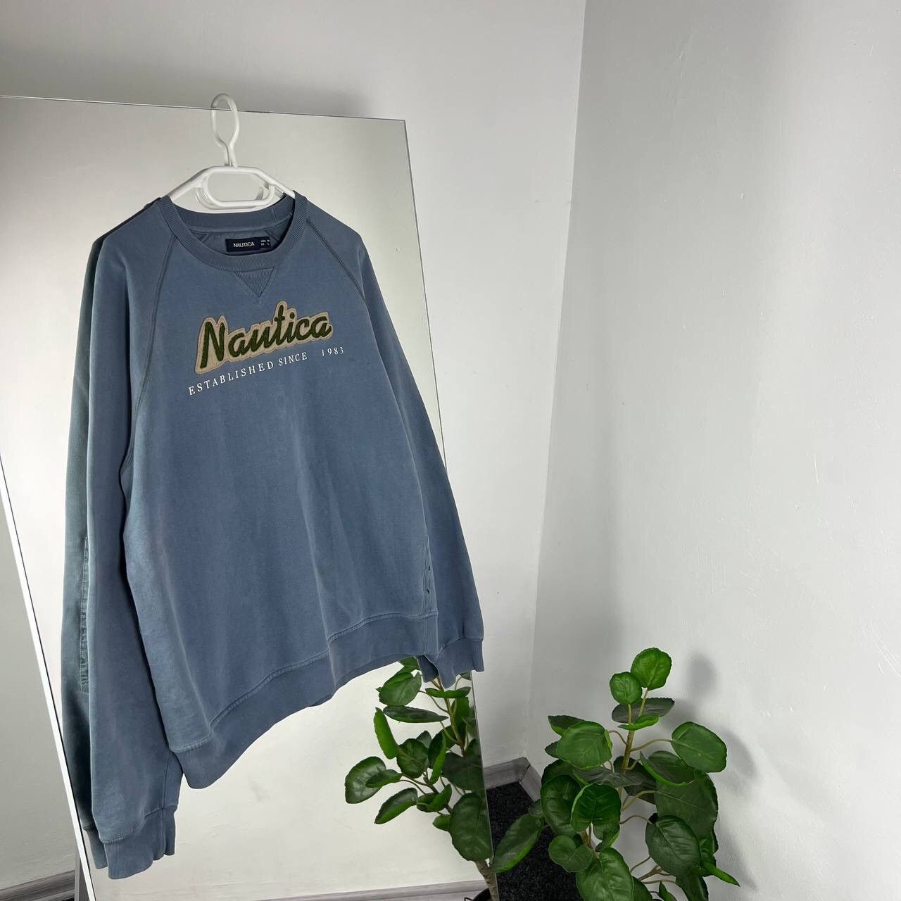 Nautica Nautica Vintage Big Embroidered Logo Baggy Fit Y2k Style Size US M / EU 48-50 / 2 - 1 Thumbnail
