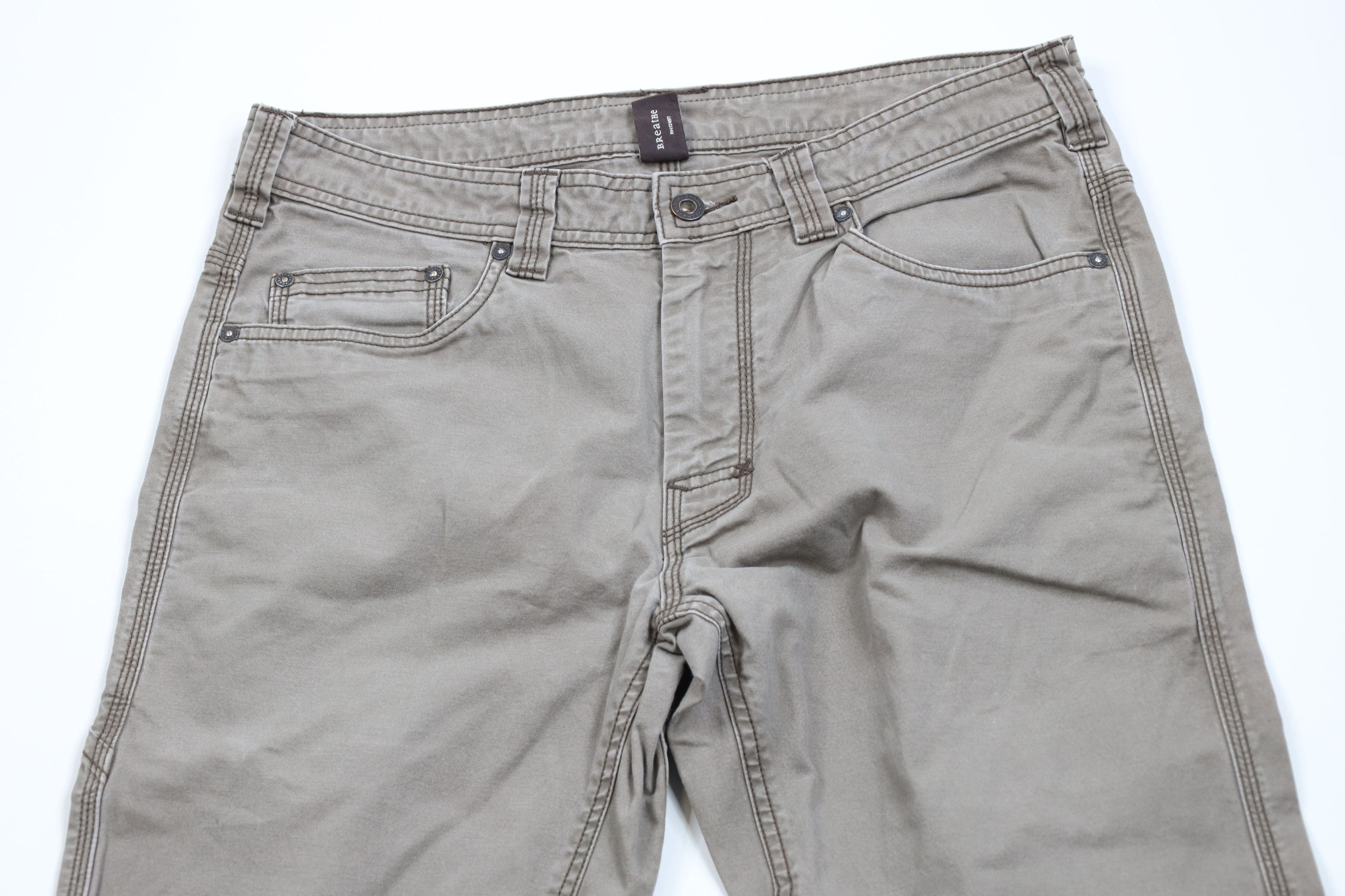 Prana × Vintage prAna Breathe Outdoor Hiking Trail Bronson Pants Brown Size US 33 - 2 Thumbnail