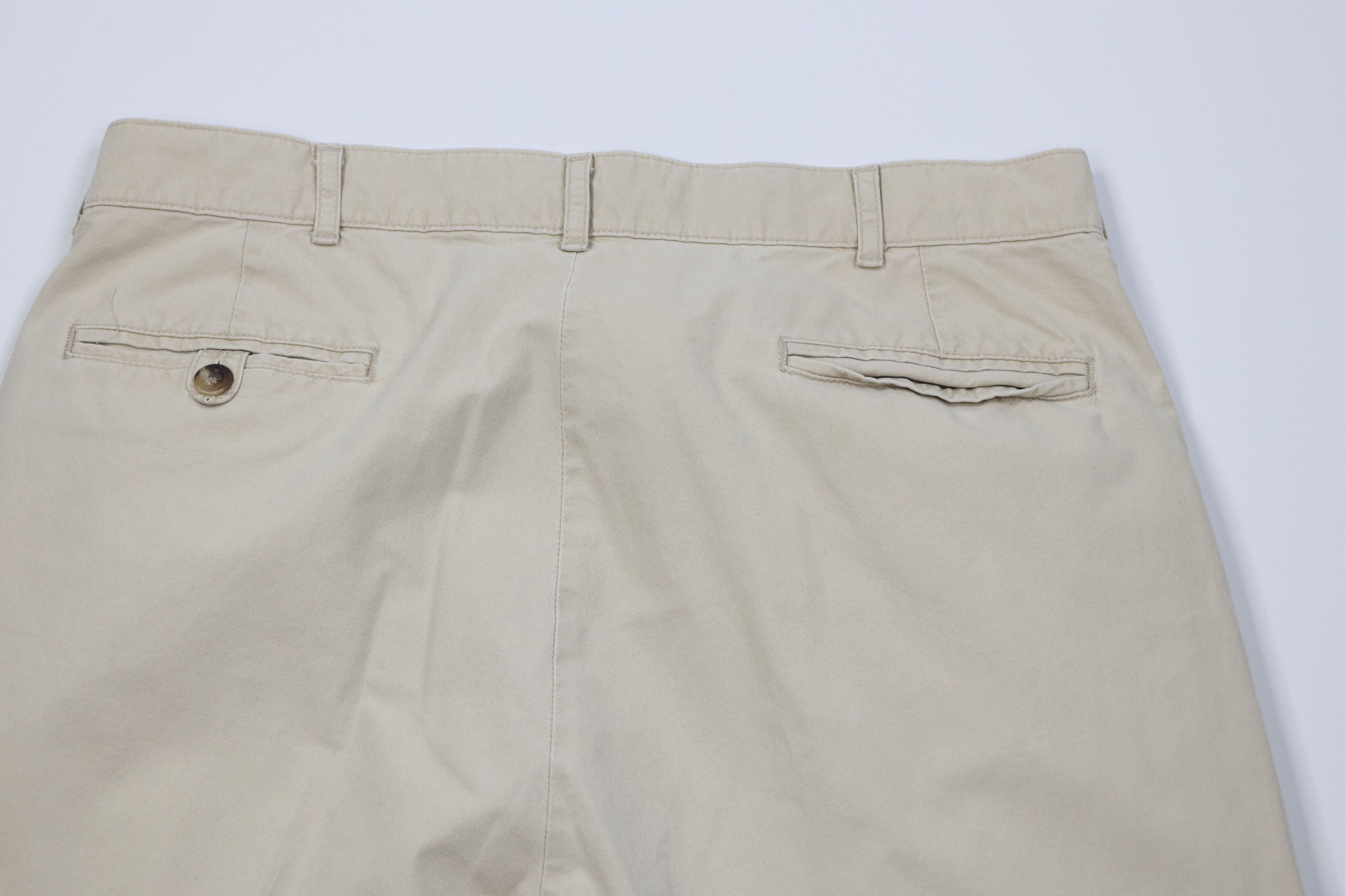 L.L. Bean Vintage 90s LL Bean Weight Wide Leg Pants Stonewash Beige Size US 32 / EU 48 - 11 Thumbnail