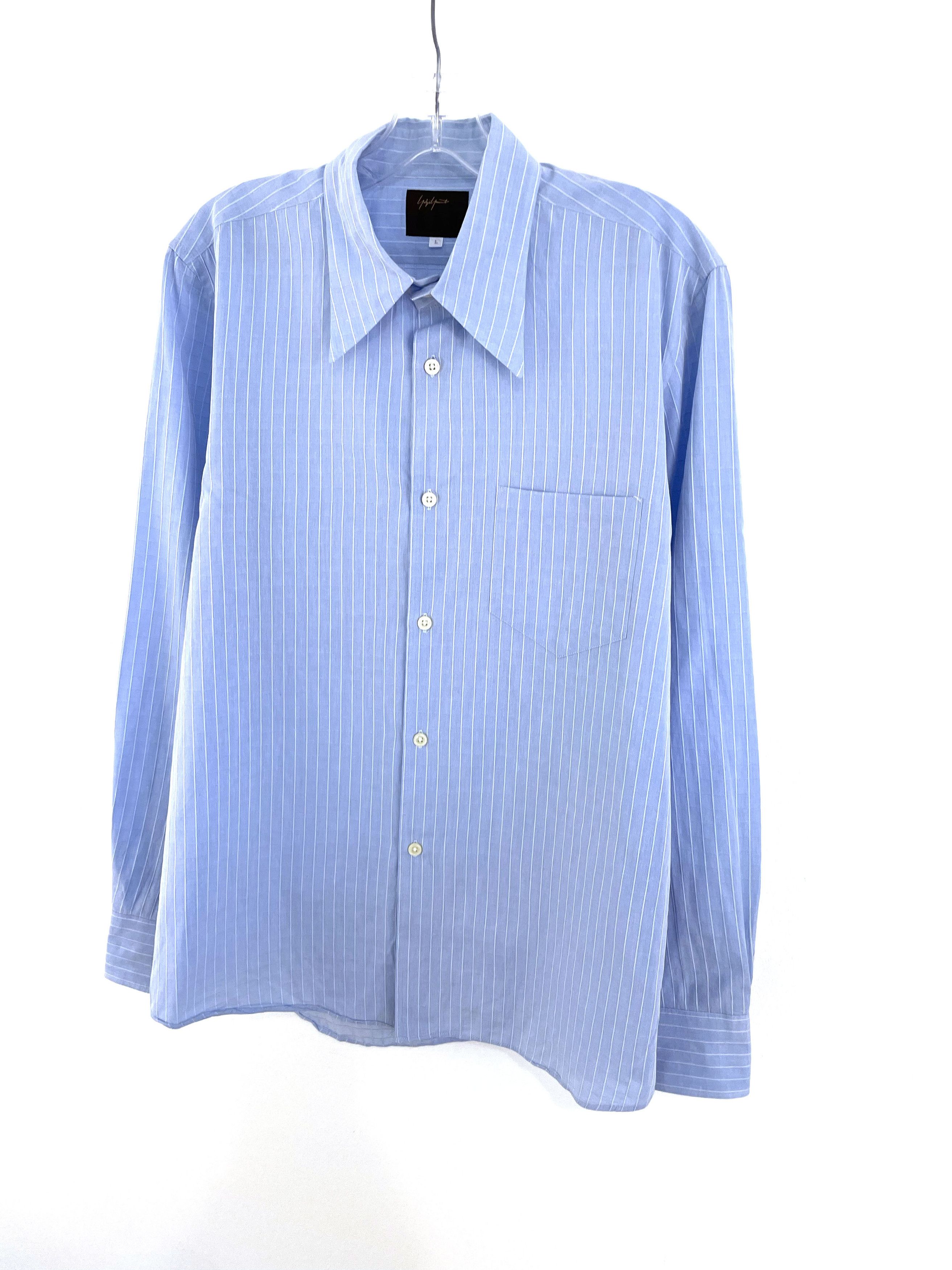 Yohji Yamamoto AAR Striped Shirt Size US L / EU 52-54 / 3 - 2 Thumbnail