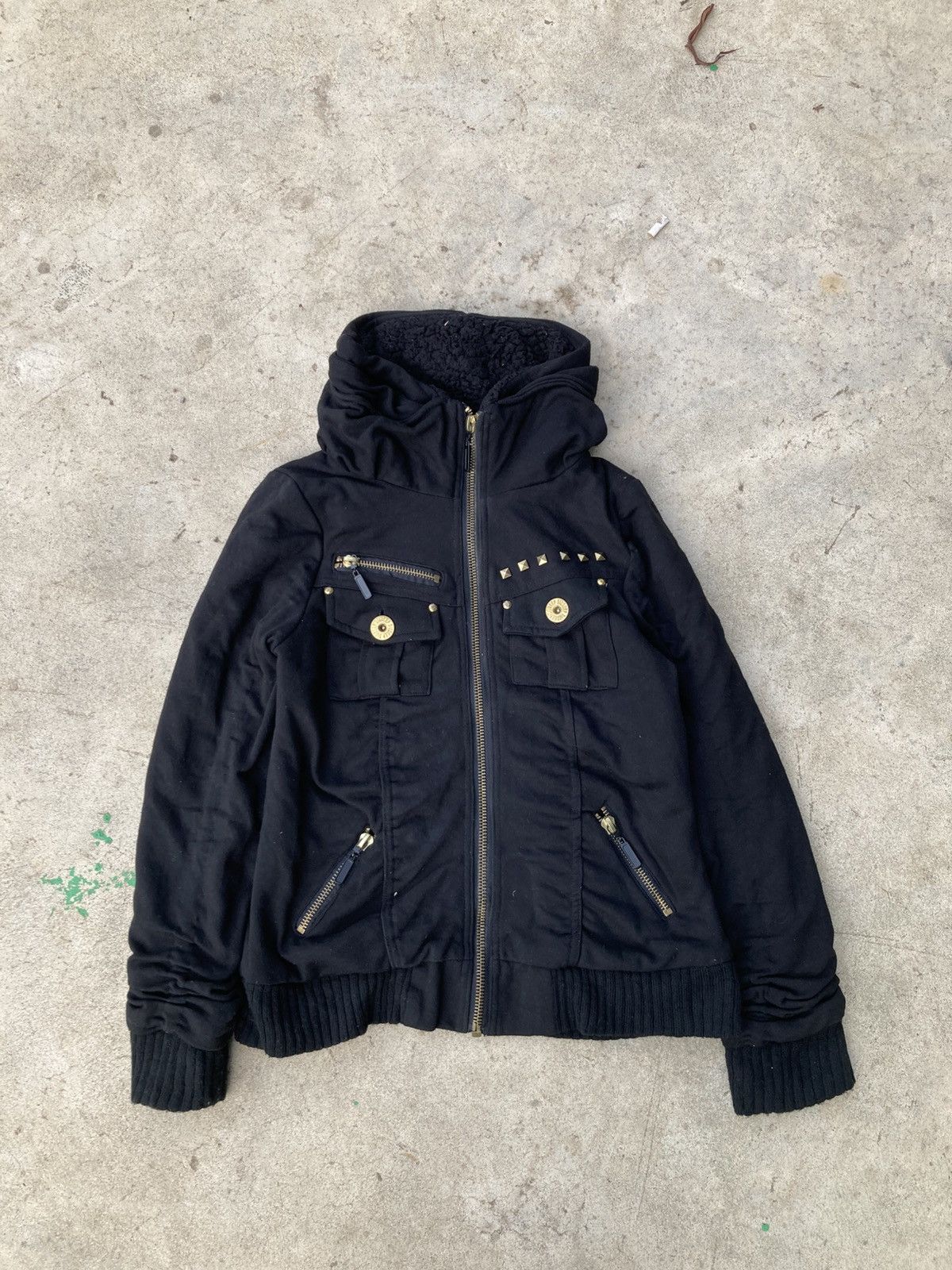 Japanese Brand Y2K Dig Deep Japan Pleated Sleeve Jacket Avant Garde Style Size US M / EU 48-50 / 2 - 1 Thumbnail
