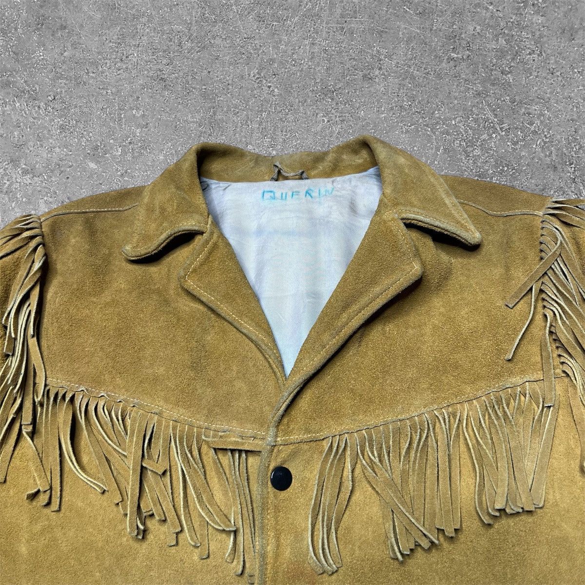Vintage Vintage 50s 60s Joo Kay Western Fringe Hippie Leather Jacket Size M / US 6-8 / IT 42-44 - 5 Thumbnail