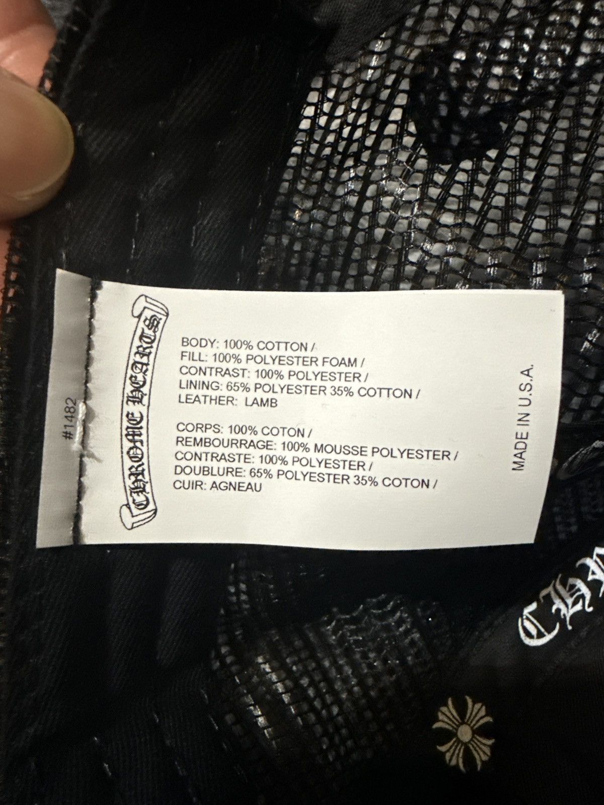 Chrome Hearts Chrome hearts triple cross trucker cap Size ONE SIZE - 6 Thumbnail