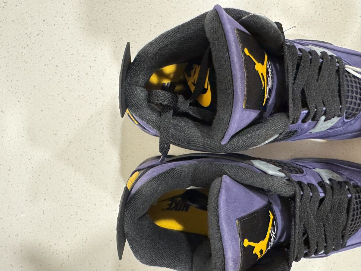 Jordan Brand Jordan 4 Lakers ( OBO ) Size US 9 / EU 42 - 5 Thumbnail