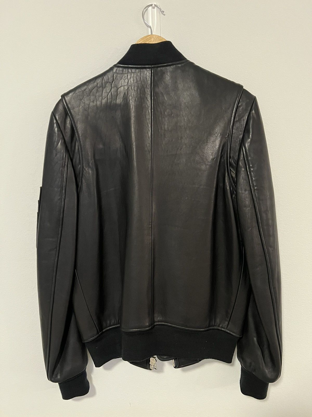 Temple Of Jawnz MA-1 lambskin leather bomber Size US M / EU 48-50 / 2 - 2 Thumbnail