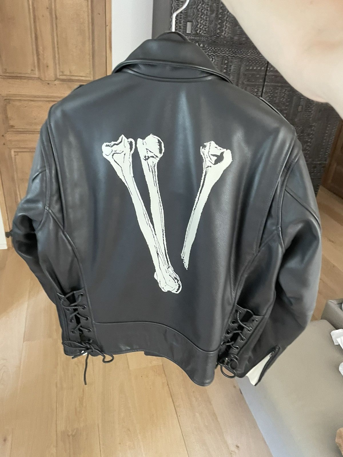 Neighborhood × Vlone Vlone x Neighborhood skeleton biker jacket Size US L / EU 52-54 / 3 - 2 Thumbnail