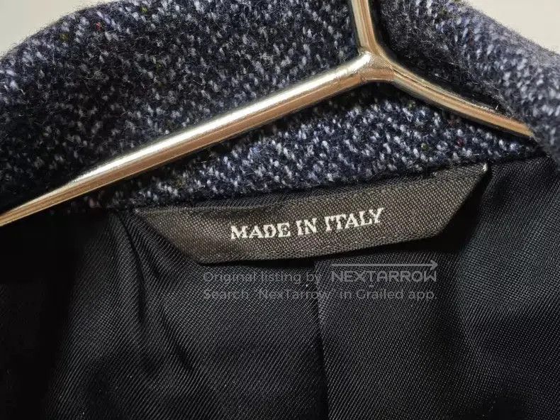 Loro Piana Loro Piana Gray Wool Blend Blazer. Size US L / EU 52-54 / 3 - 5 Thumbnail