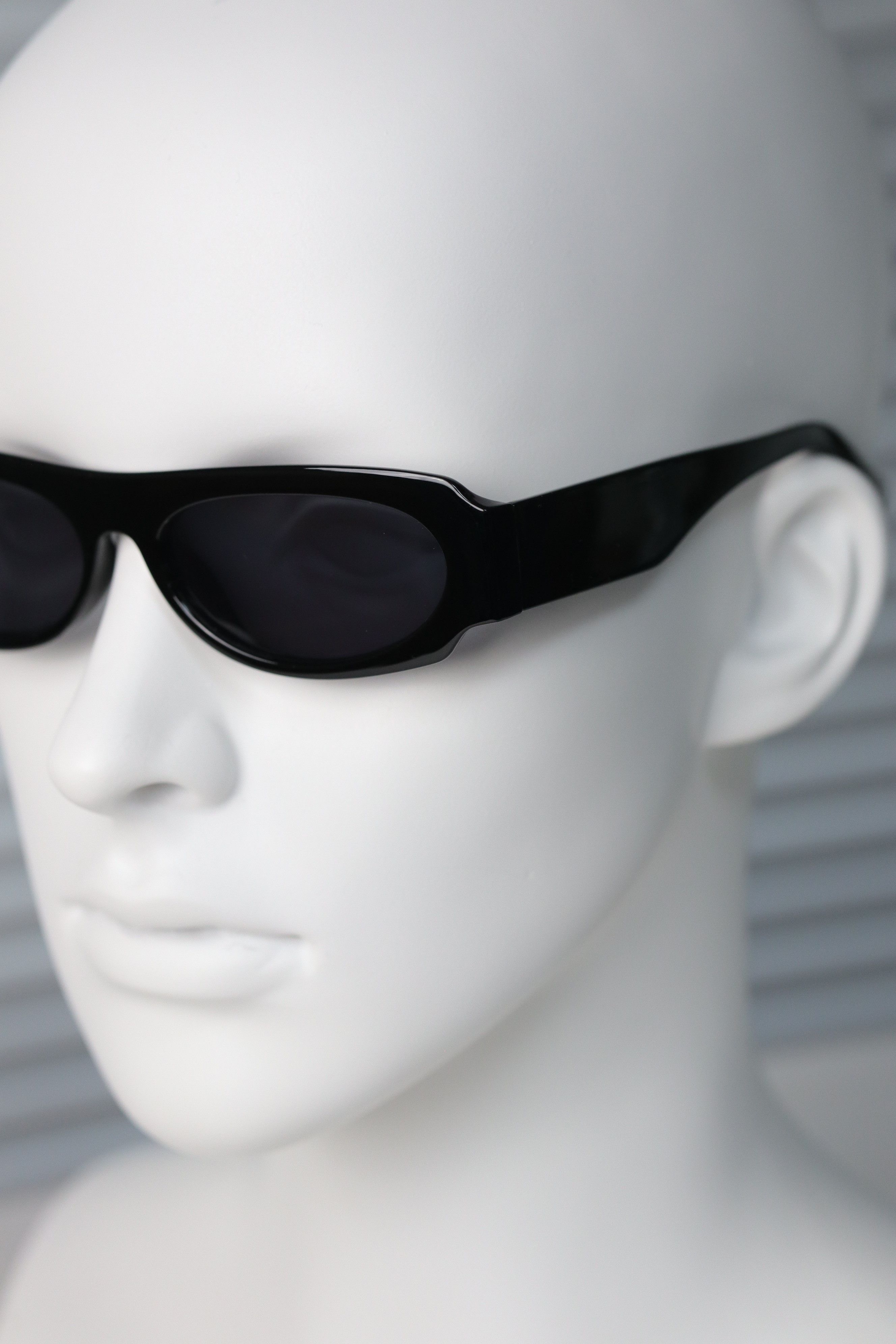 Japanese Brand Rare Vtg Y2k Avant Garde Square Black Sunglasses Unisex OS Size ONE SIZE - 6 Thumbnail