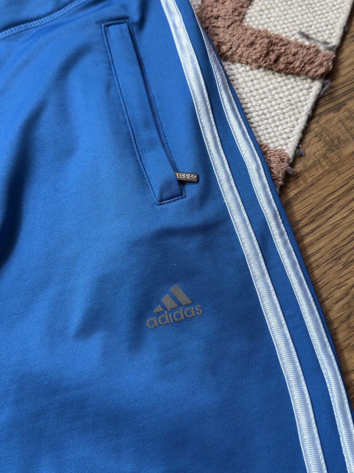 Adidas VINTAGE ADIDAS CLIMALITE 2000s TRACKSUIT WITH WHITE STRIPES Size L / US 10 / IT 46 - 13 Thumbnail