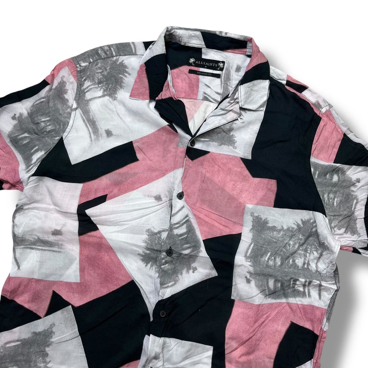 Allsaints allsaints loop collar shirt Size US L / EU 52-54 / 3 - 2 Thumbnail