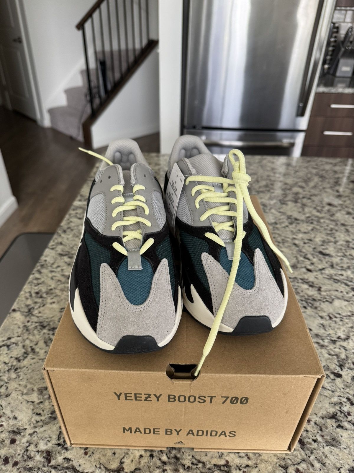 Adidas × Yeezy Adidas Yeezy Boost 700 “Wave Runner” Size US 9 / EU 42 - 2 Thumbnail