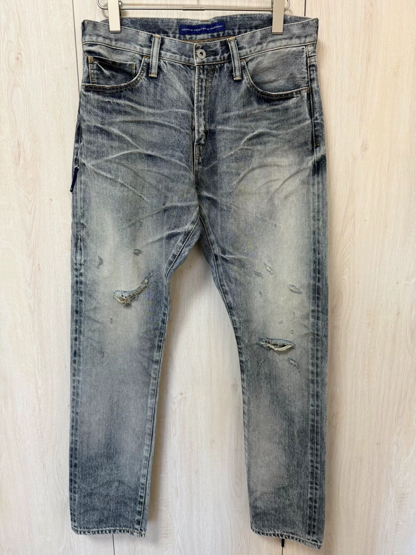 Vanquish denim by vanquish & fragment men's jeans Size US 34 / EU 50 - 1 Thumbnail