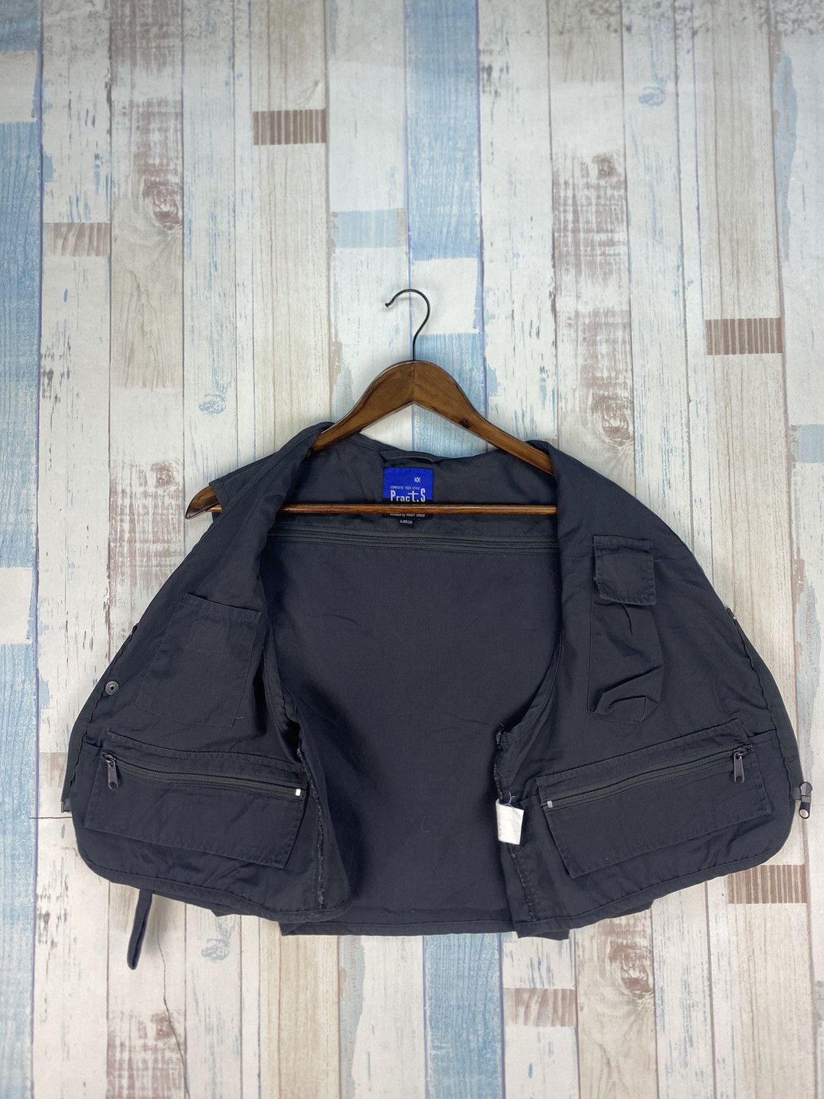 Japanese Brand Vintage Pract Studio Tactical Hunting Vest Size US L / EU 52-54 / 3 - 3 Thumbnail