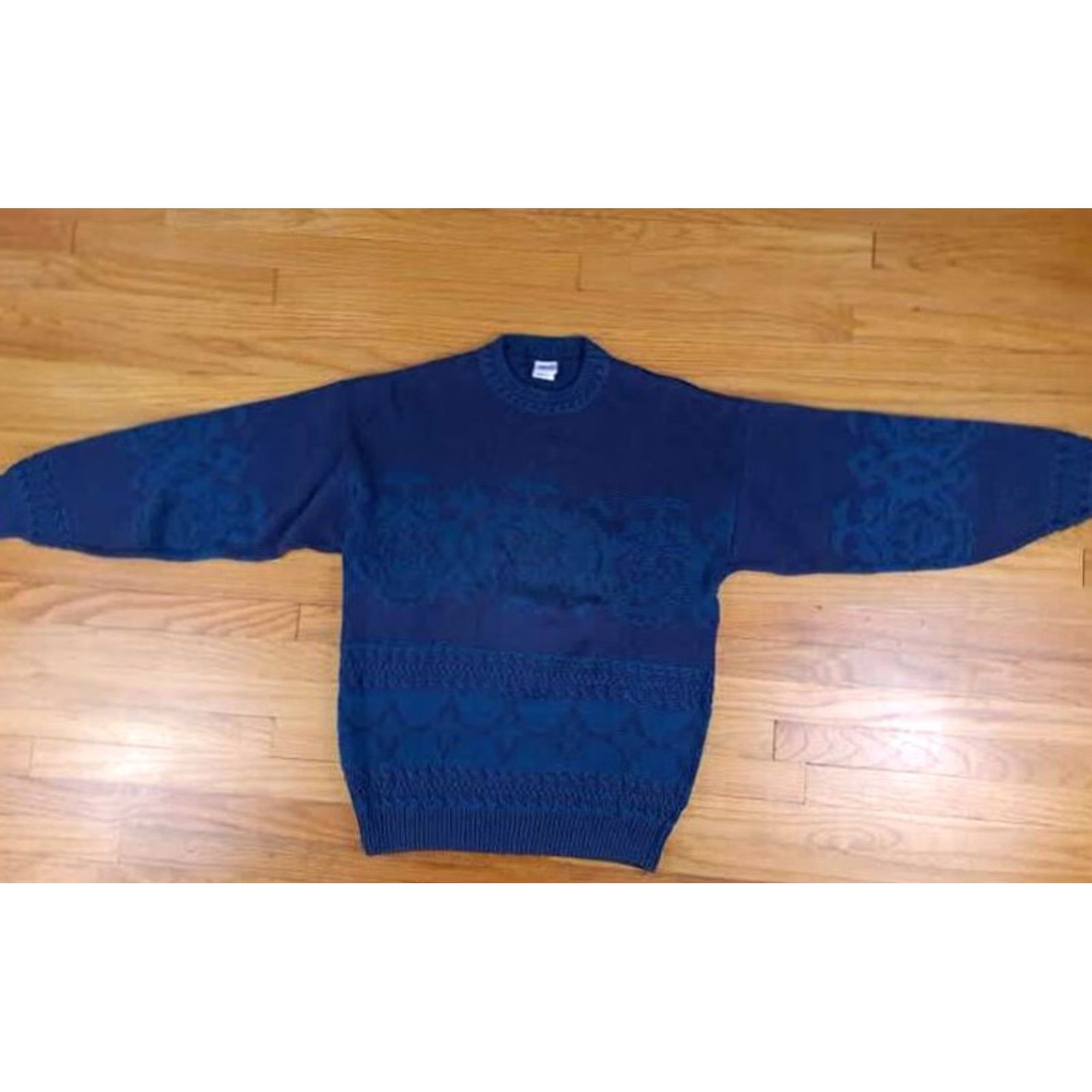 Vintage VINTAGE HEAD Ski Sweater XL Men Purple Knit Crew Neck Pullover Geometric Canada EUC Size US XL / EU 56 / 4 - 3 Thumbnail