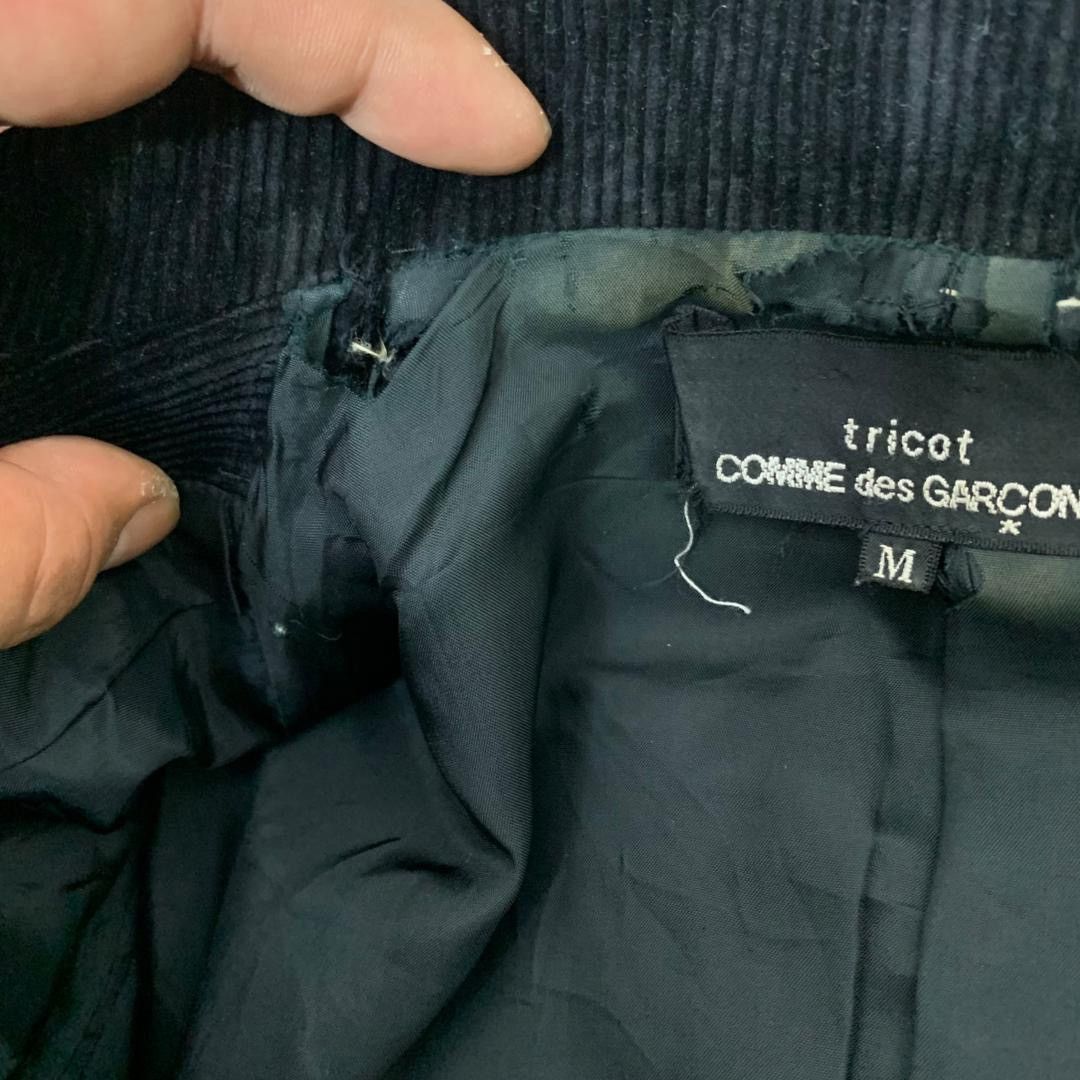 Comme des Garcons Vintage tricot COMME des GARCONS Black Corduroy Size US M / EU 48-50 / 2 - 16 Thumbnail