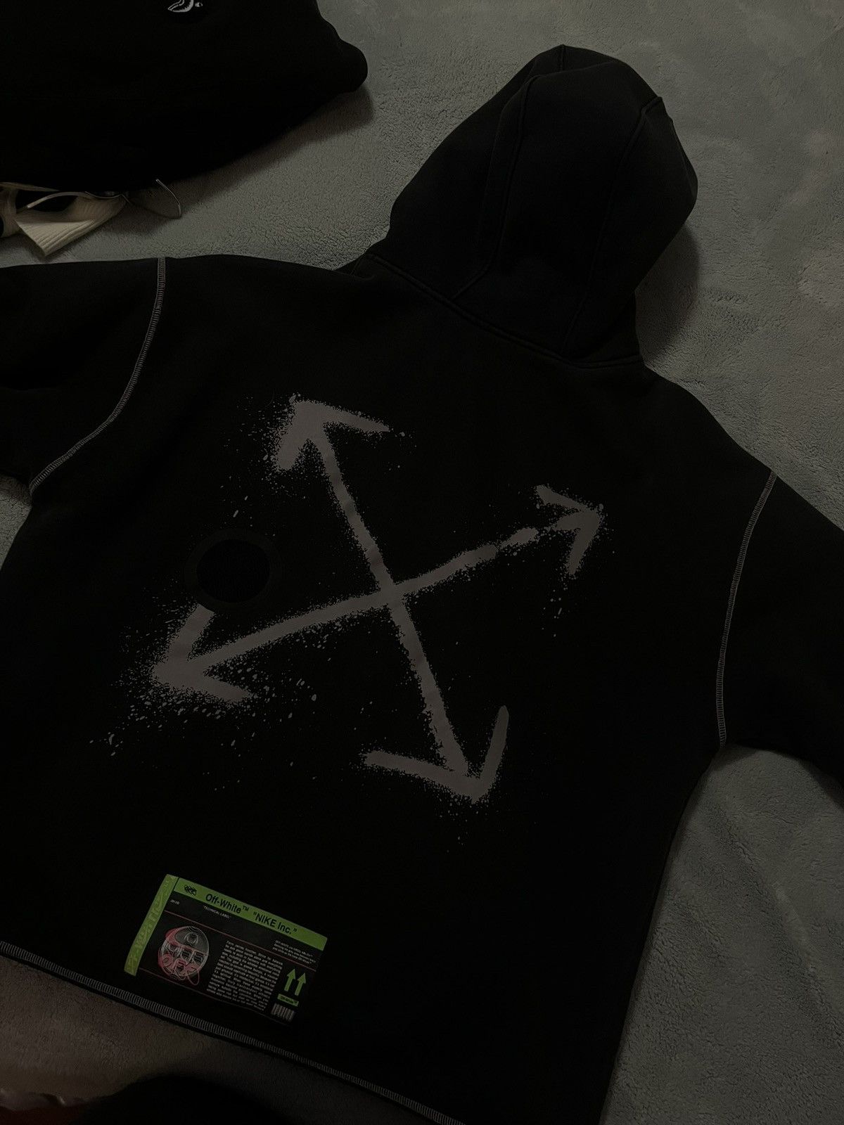 Nike × Off-White Nike x Off-White hoodie ‘Black’ Size US L / EU 52-54 / 3 - 1 Thumbnail