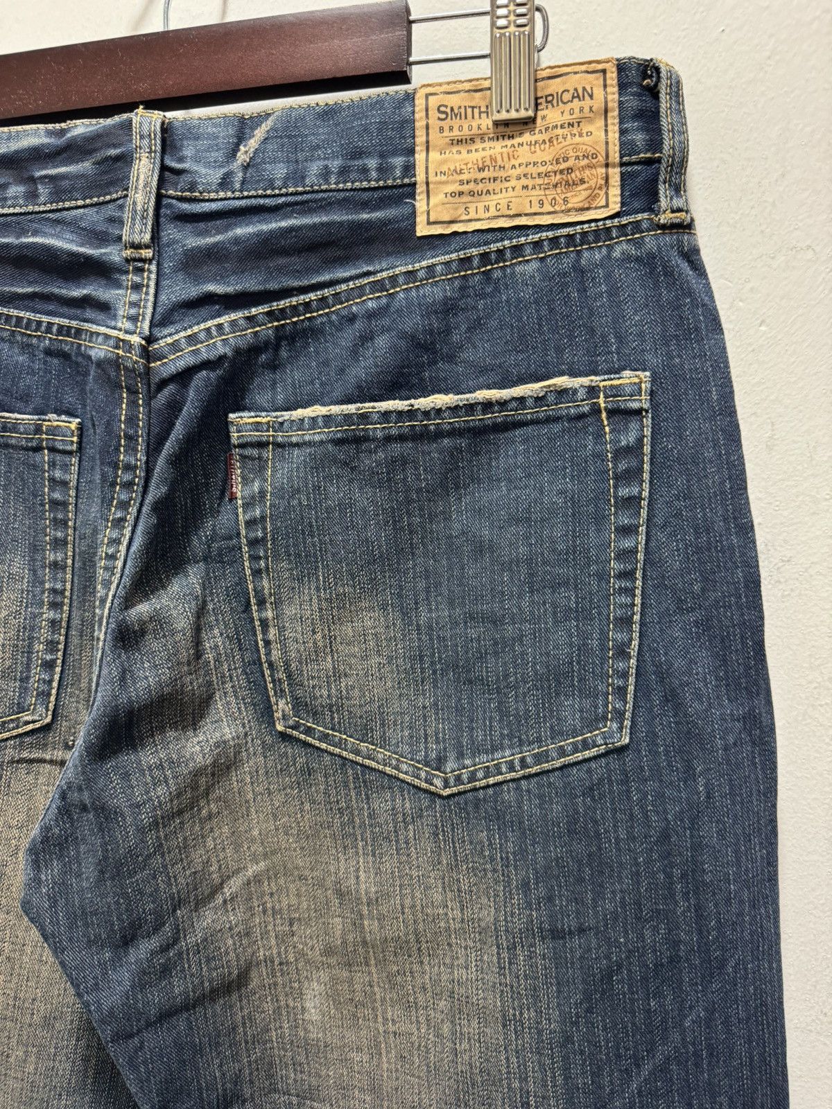 Smith's American × Vintage VINTAGE SMITH’S AMERICAN STYLE DISTRESSED DENIM JEANS Size US 32 / EU 48 - 12 Thumbnail