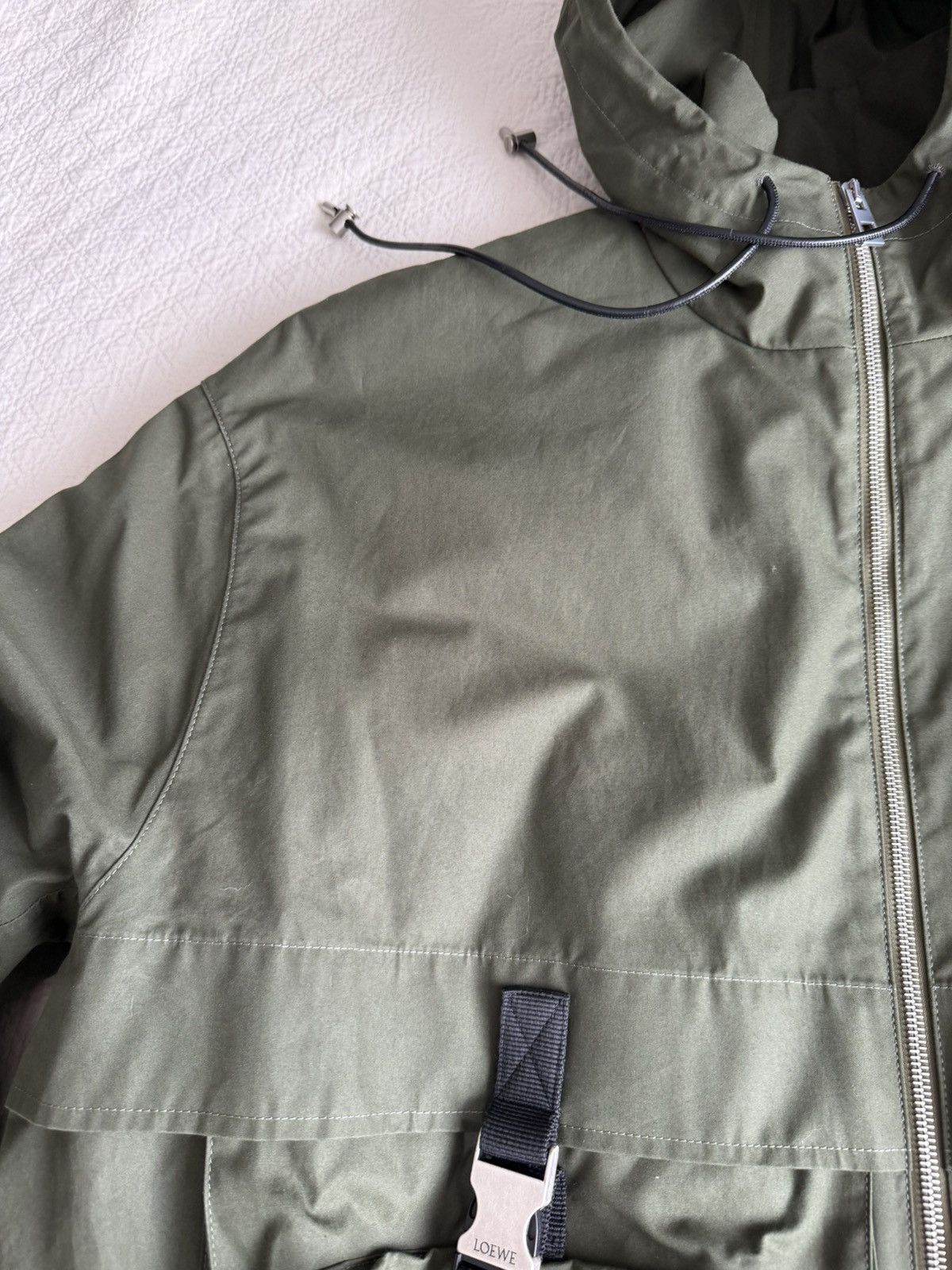 Loewe Loewe Adjustable-Buckled Padded-Liner Cotton Jacket Size US M / EU 48-50 / 2 - 6 Thumbnail