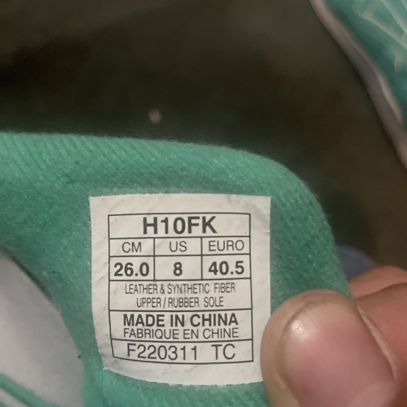 Ronnie Fieg Asics Gel Lyte 3 Ronnie Fieg Mint Leaf Size US 8 / EU 41 - 8 Thumbnail