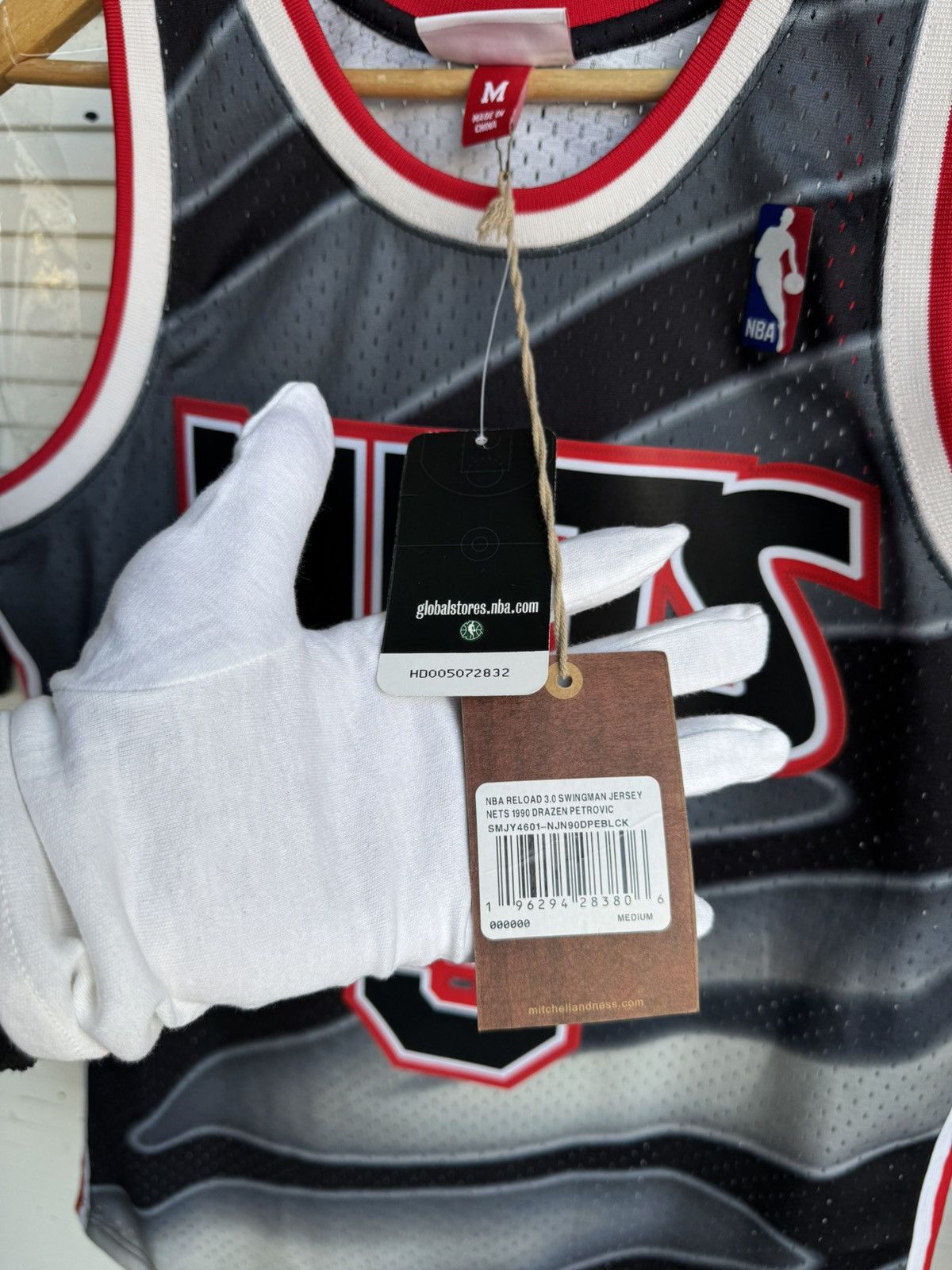Mitchell & Ness Mitchell & Ness 3 Drazen Petrovic New Jersey Nets Reload 3.0 Size US M / EU 48-50 / 2 - 6 Thumbnail