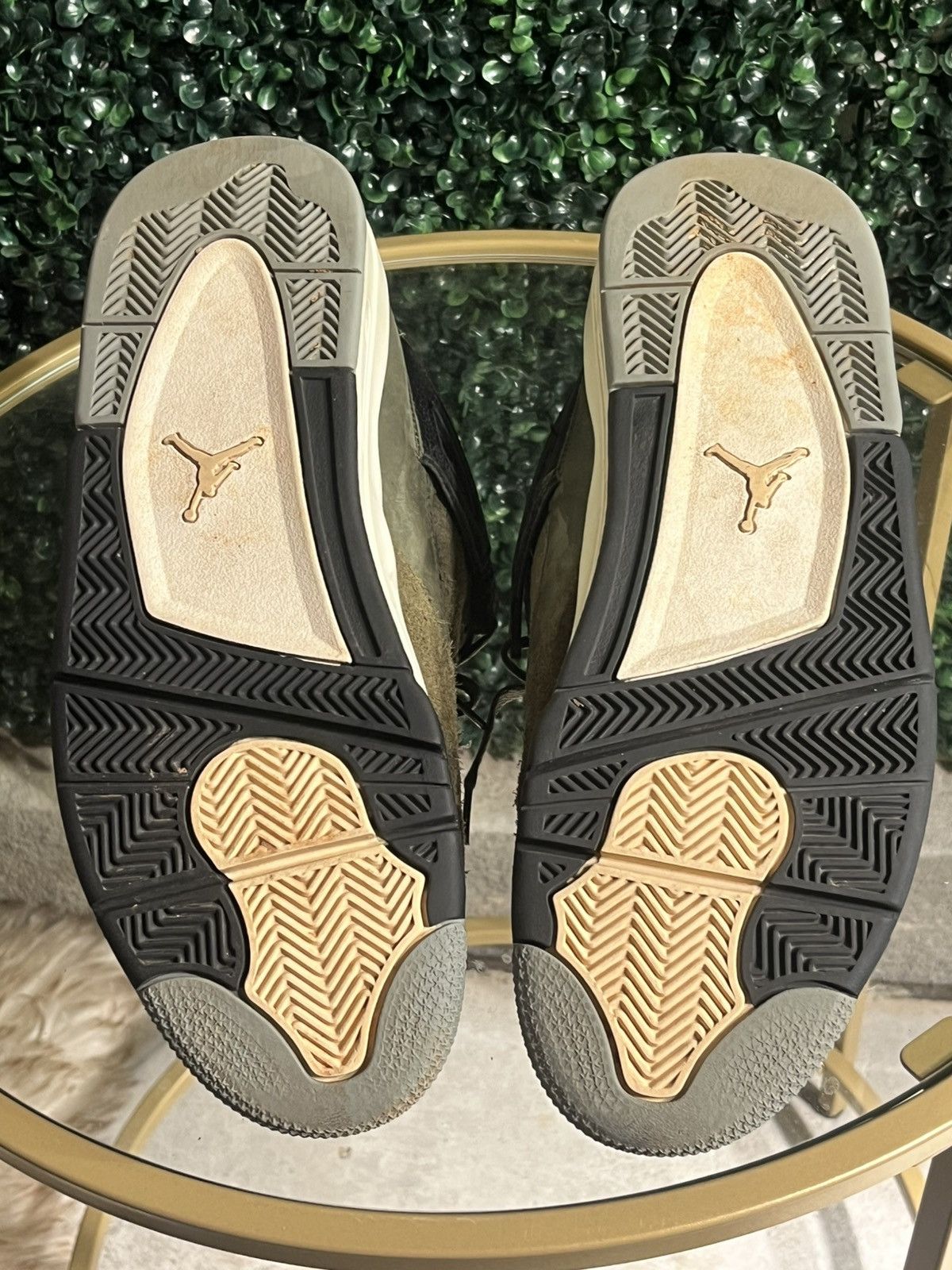 Jordan Brand Air Jordan 4 Retro Olive Suede - Men’s Size 10 Size US 10.5 / EU 43-44 - 6 Thumbnail
