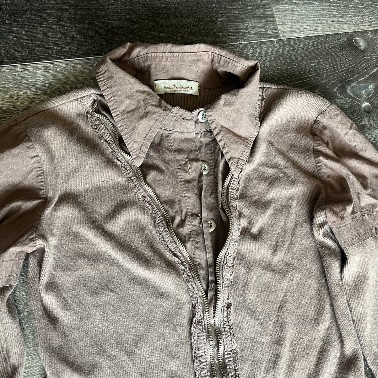 Vintage Vintage Juliett Made in Italy Layered Buttoned Zip Up Jacket Size S / US 4 / IT 40 - 3 Thumbnail