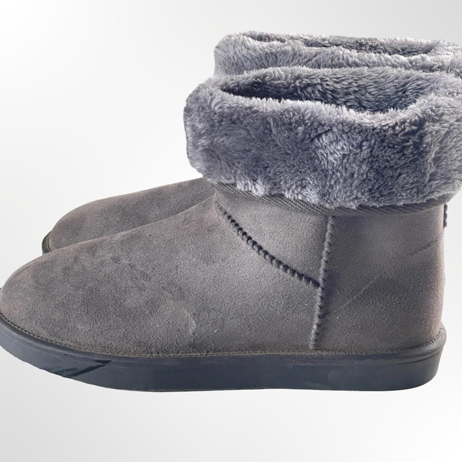 Other DKSUKO Cozy Gray Fur-Lined Women's Boots in size 9 Size US 9 / IT 39 - 3 Thumbnail