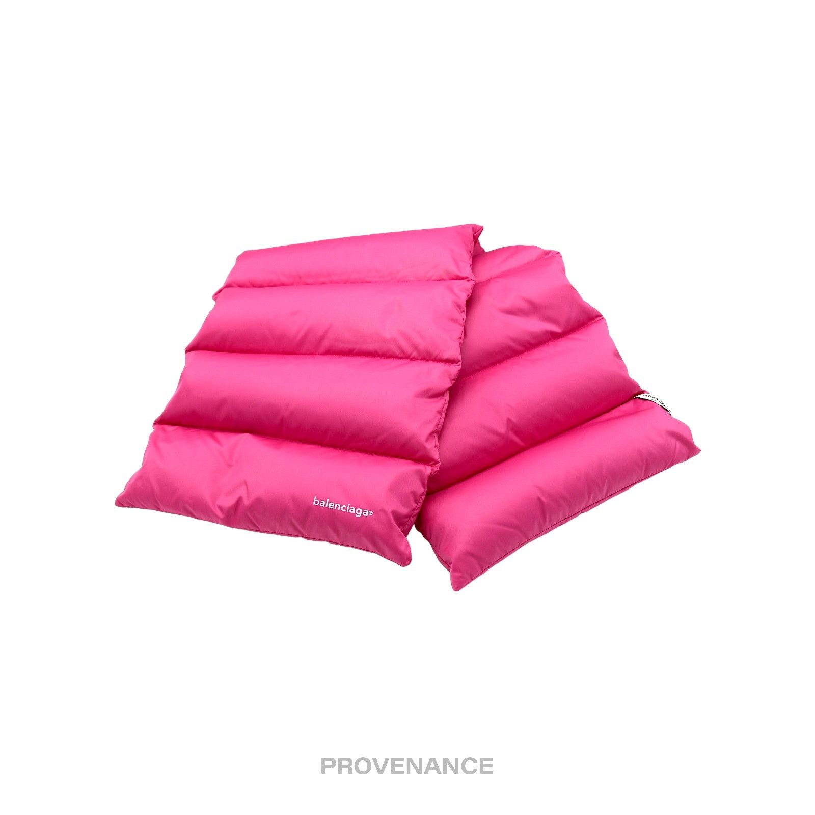 Balenciaga 🔴 Balenciaga Puffer Down Scarf - Pink Size ONE SIZE - 4 Thumbnail
