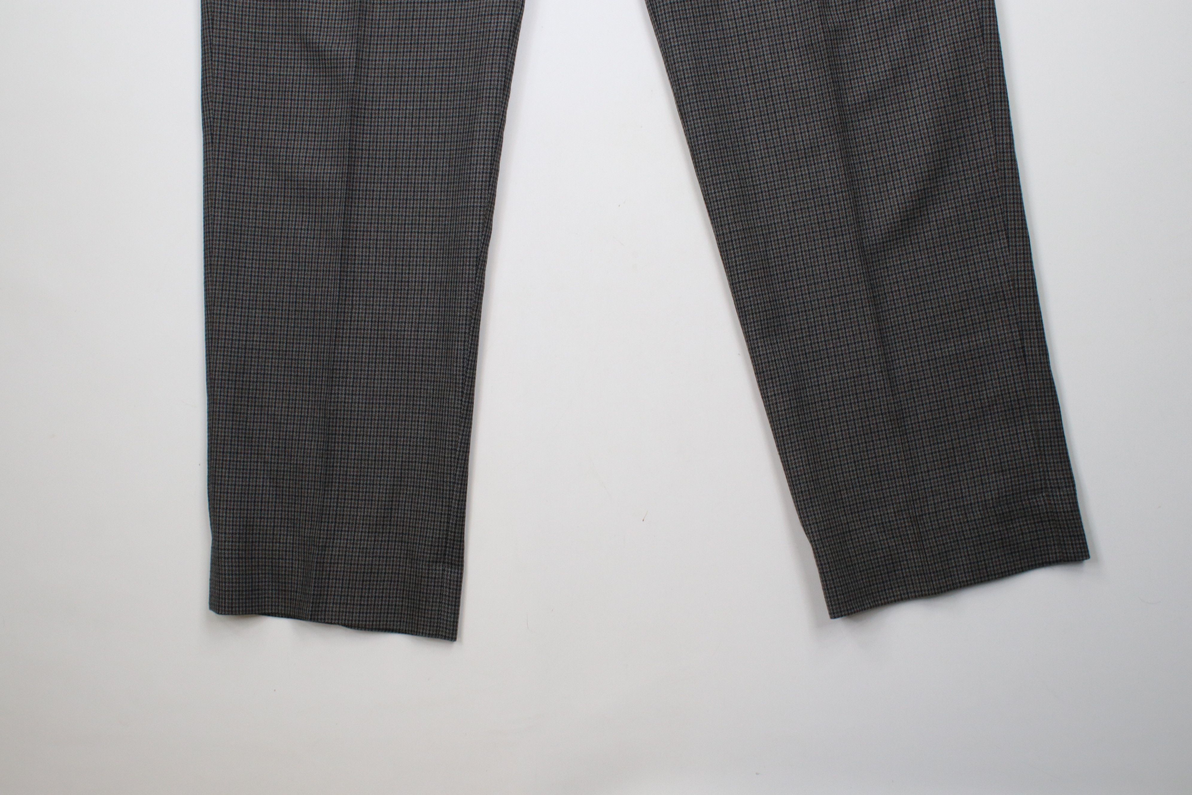 Vintage Vintage 90s Streetwear Wide Leg Chino Pants Houndstooth USA Size US 36 / EU 52 - 4 Thumbnail