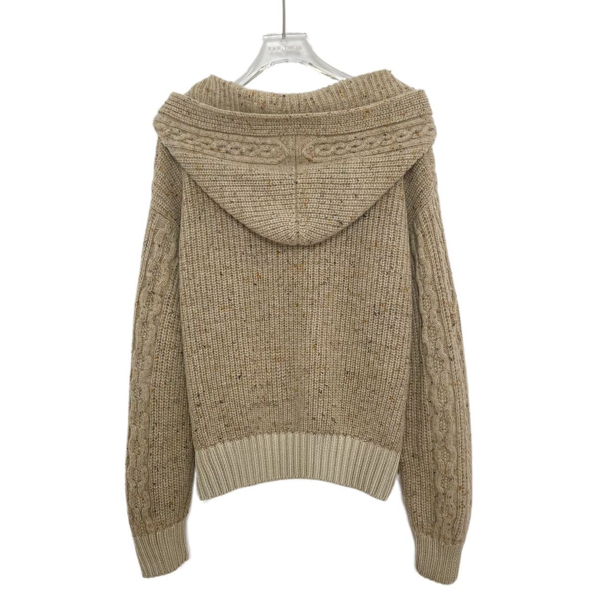 Hermes Hermes Knit Cashmere Hooded Long Sleeve Knit Cardigan K26WX Size XXS / US 00 / IT 34 - 2 Thumbnail