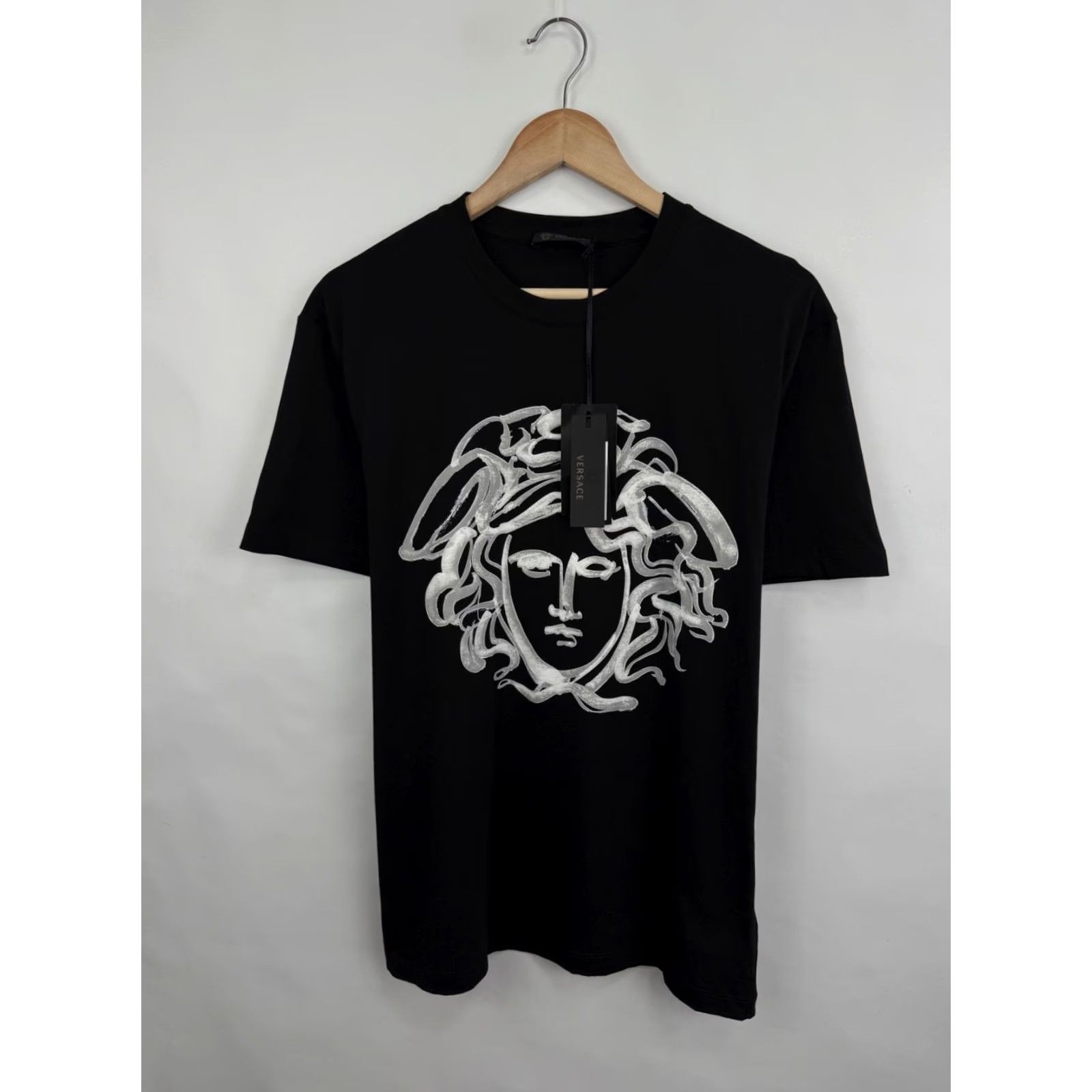 Versace VERSACE T-Shirt Art Medusa Black L Mens Size US L / EU 52-54 / 3 - 4 Thumbnail