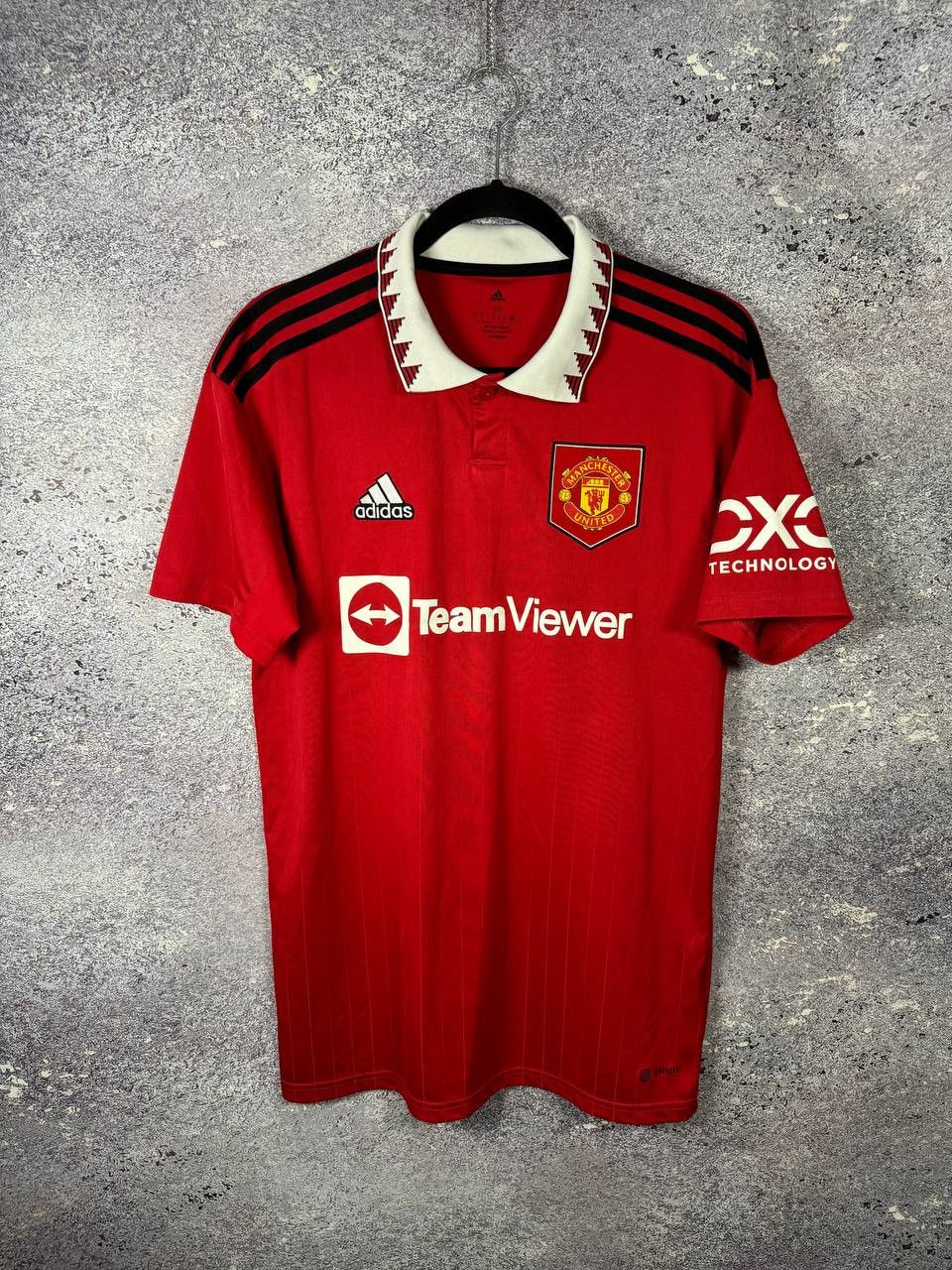 Adidas SANCHO Manchester United 2022/23 Adidas Soccer Jersey Size US M / EU 48-50 / 2 - 1 Thumbnail