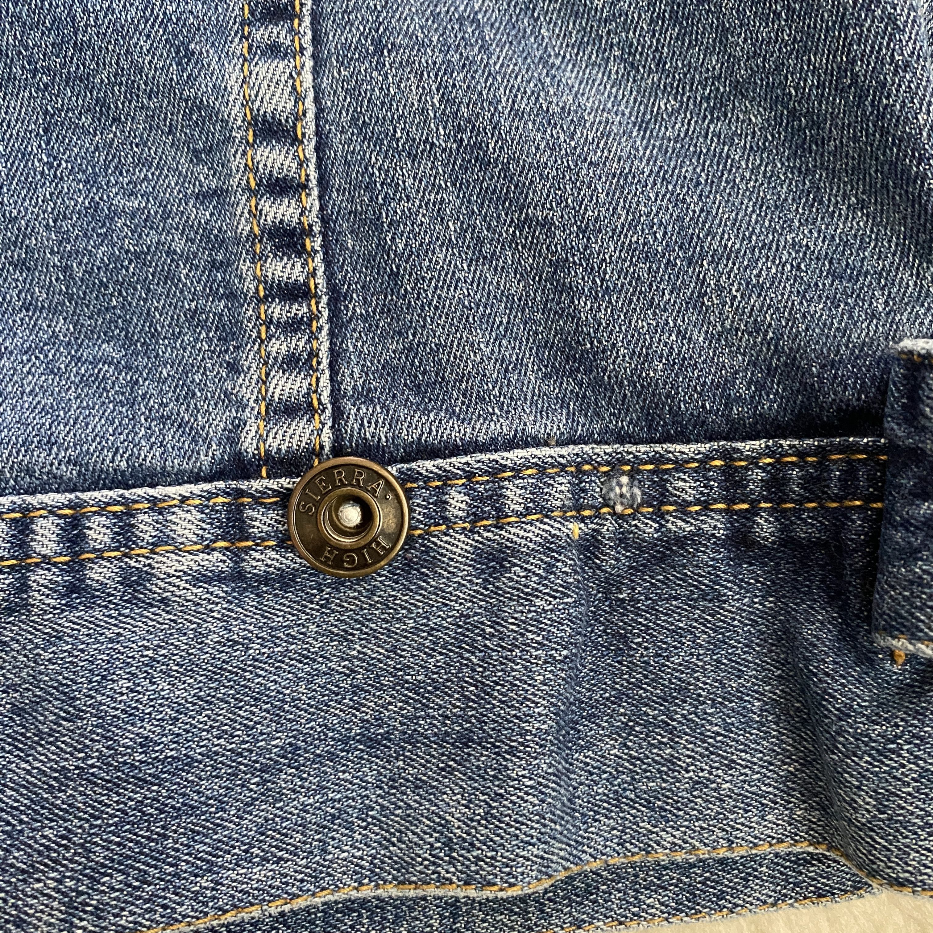 High Sierra High Sierra Cropped Denim Jacket – Size XL, Y2K Style Size XL / US 12-14 / IT 48-50 - 4 Thumbnail