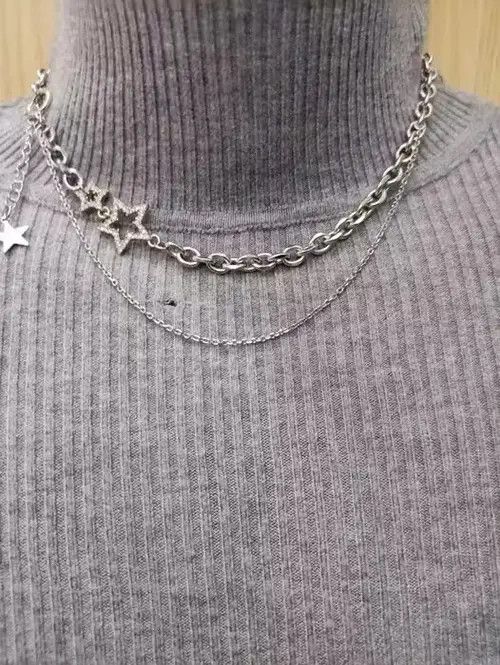 Jewelry × Vintage Stars Streetwear Necklace Chain Size ONE SIZE - 3 Thumbnail