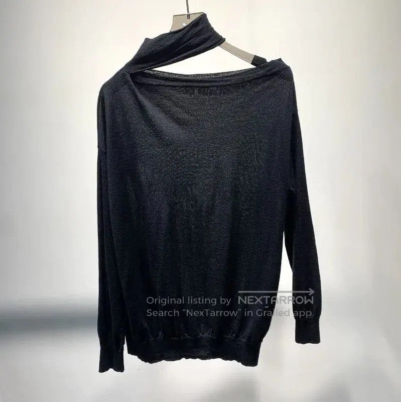 Valentino Valentino Black Cotton Women’s Sweater . Size S / US 4 / IT 40 - 1 Thumbnail