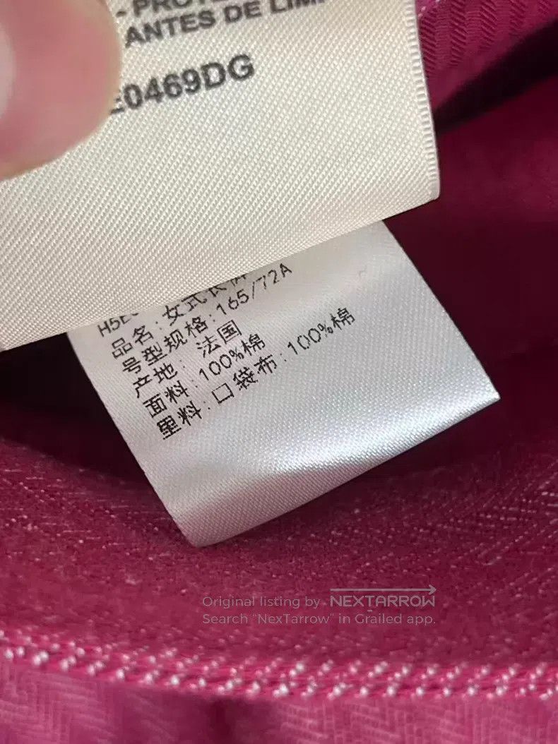 Hermes Hermes 25SS Show Model Magenta Long Trousers Size 25" / US 0 / IT 36 - 4 Thumbnail