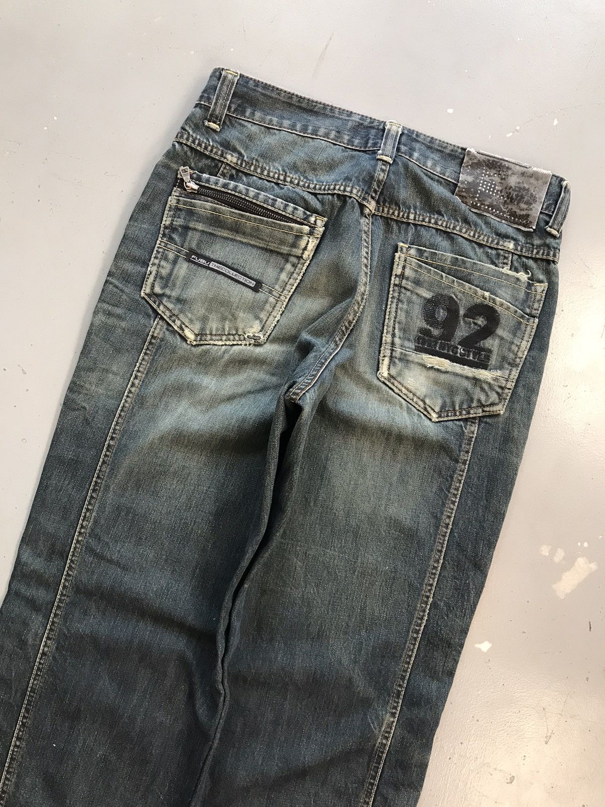 Fubu × Vintage Vintage Fubu the collection distressed denim Size US 32 / EU 48 - 12 Thumbnail