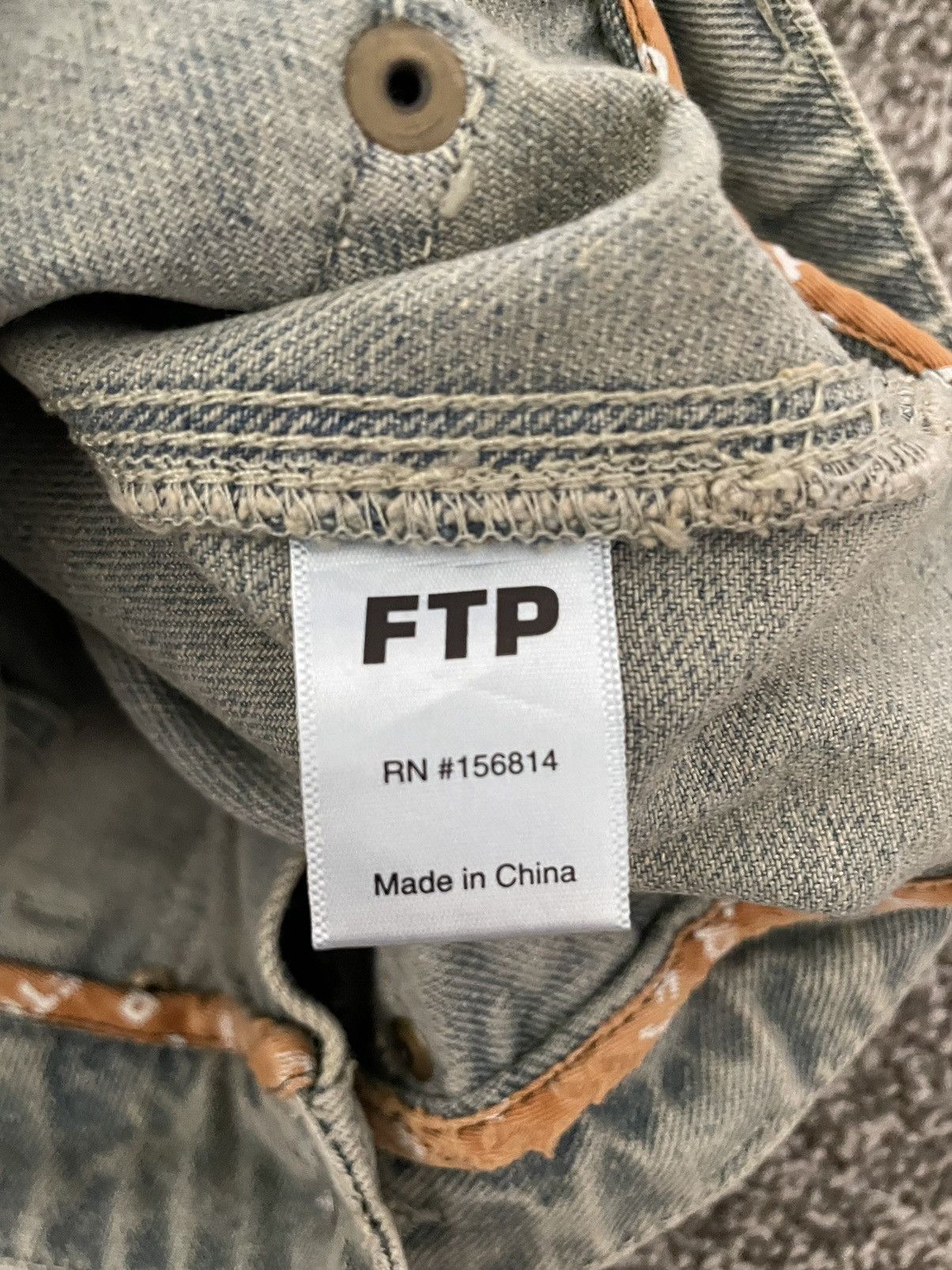 Fuck The Population FTP Carpenter Pants (32) Size US 32 / EU 48 - 5 Thumbnail