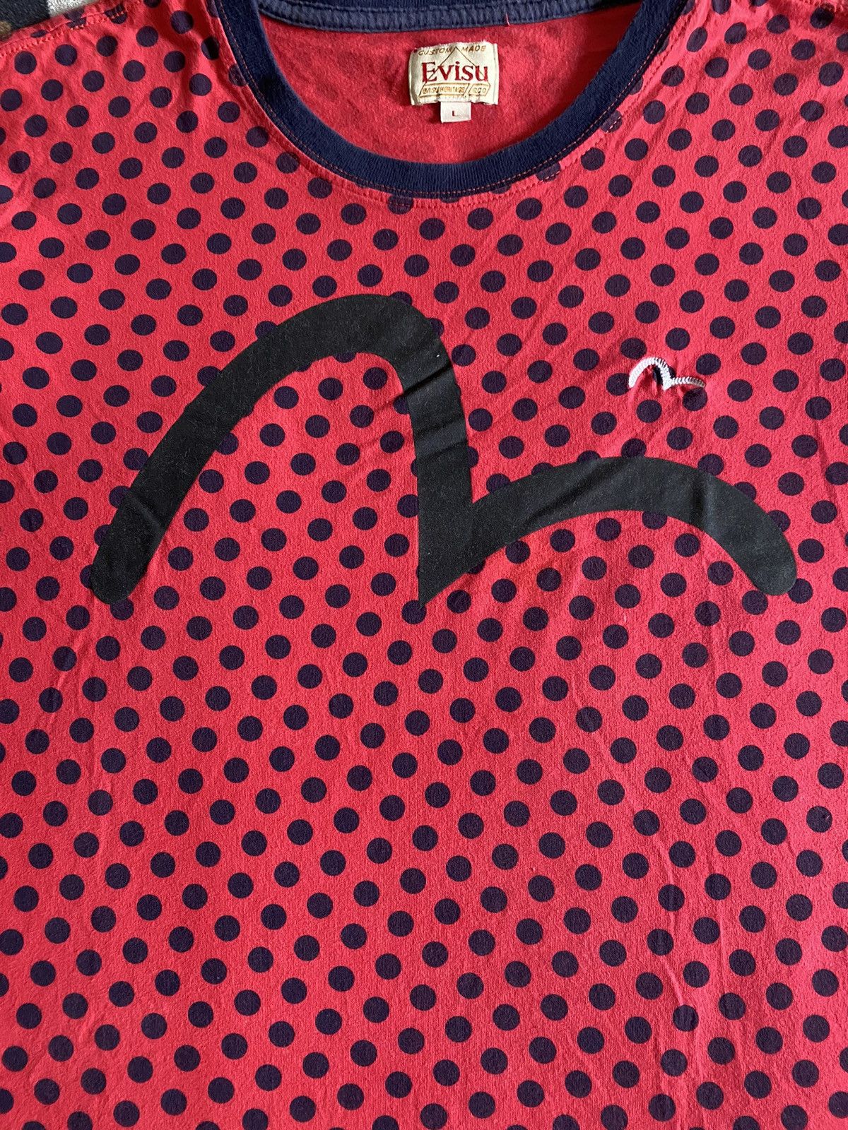 Evisu Japanese Brand Evisu Genes Big Logo Tee Size US S / EU 44-46 / 1 - 3 Thumbnail