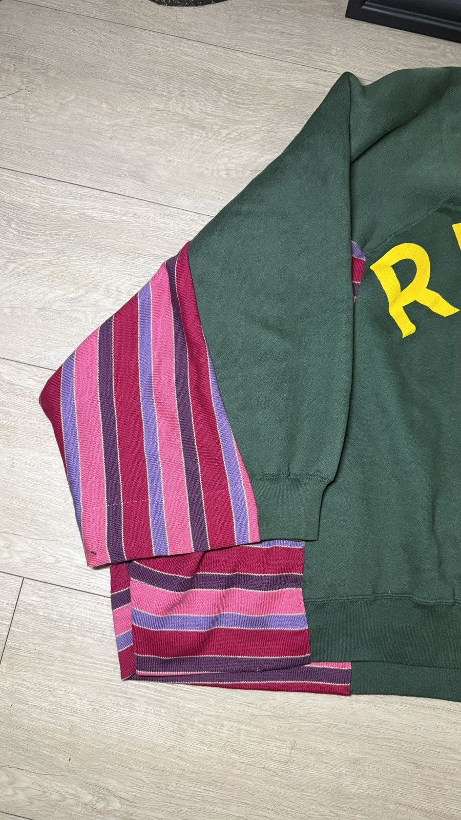 Other Vintage 1980s Referee Custom Zip Up SpellOut Sweatshirt Size US XXL / EU 58 / 5 - 4 Thumbnail