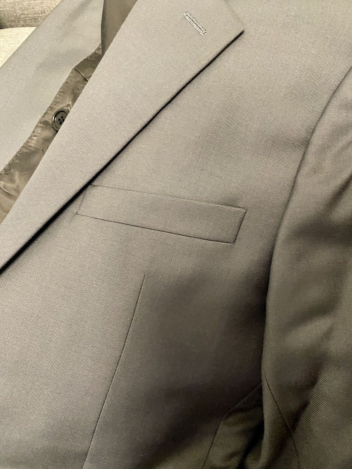 Dior Dior oblique strap grey wool blazer jacket 46 Size 46R - 6 Thumbnail