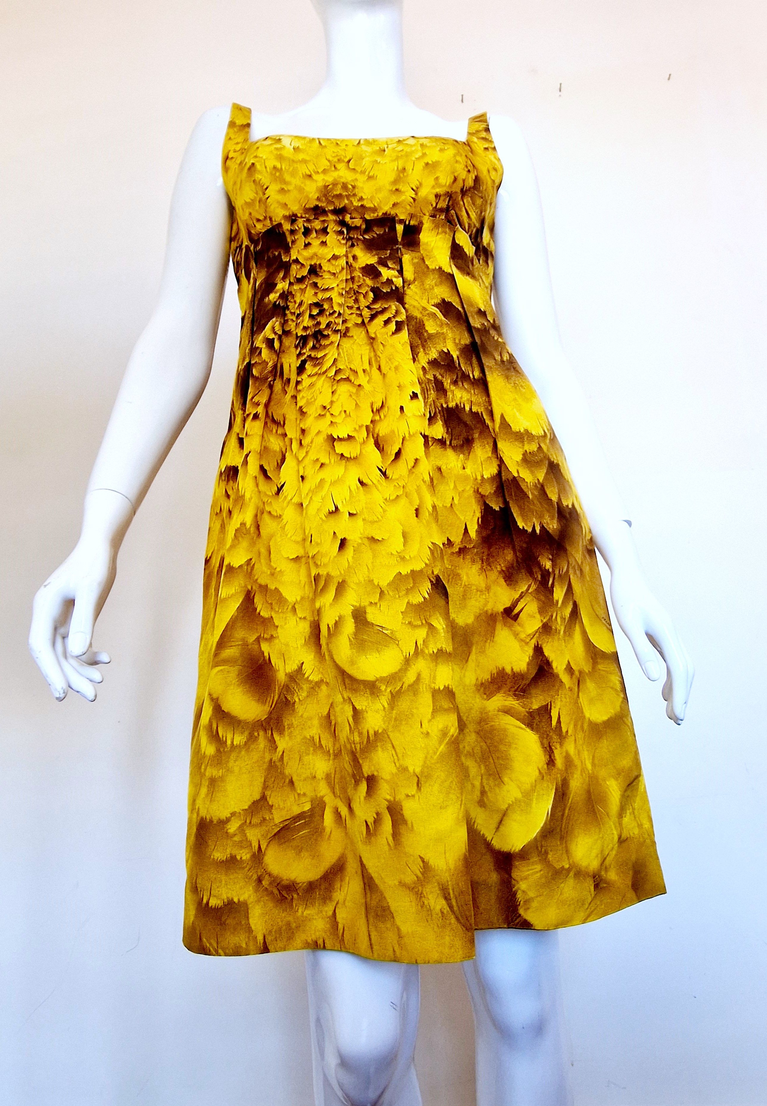 Prada S/S 2005 Prada Miuccia Runway Silk Medium Large Dress Size M / US 6-8 / IT 42-44 - 8 Thumbnail