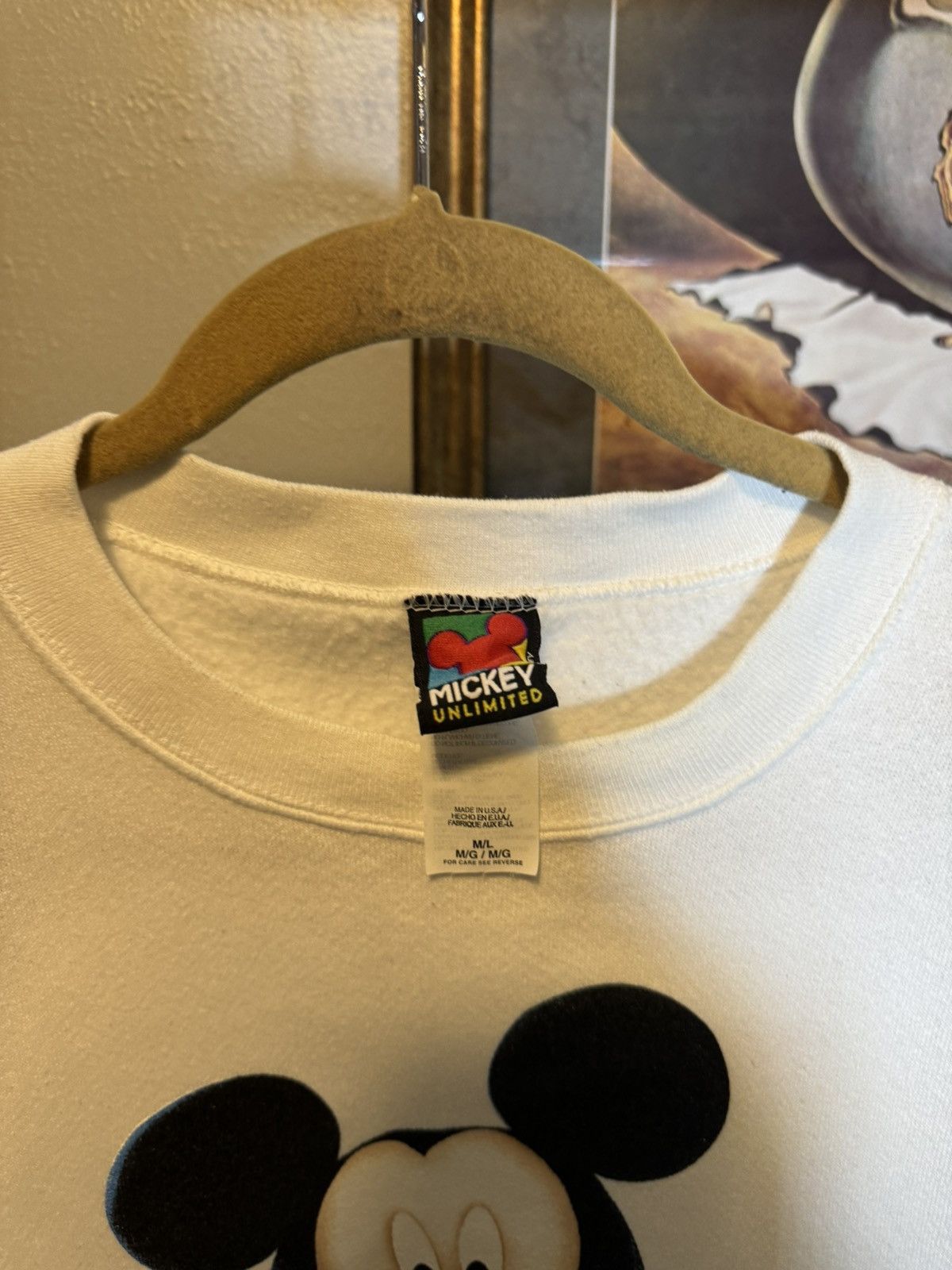 Disney × Vintage Vintage Mickey Mouse Disney Sweatshirt Size US M / EU 48-50 / 2 - 3 Thumbnail
