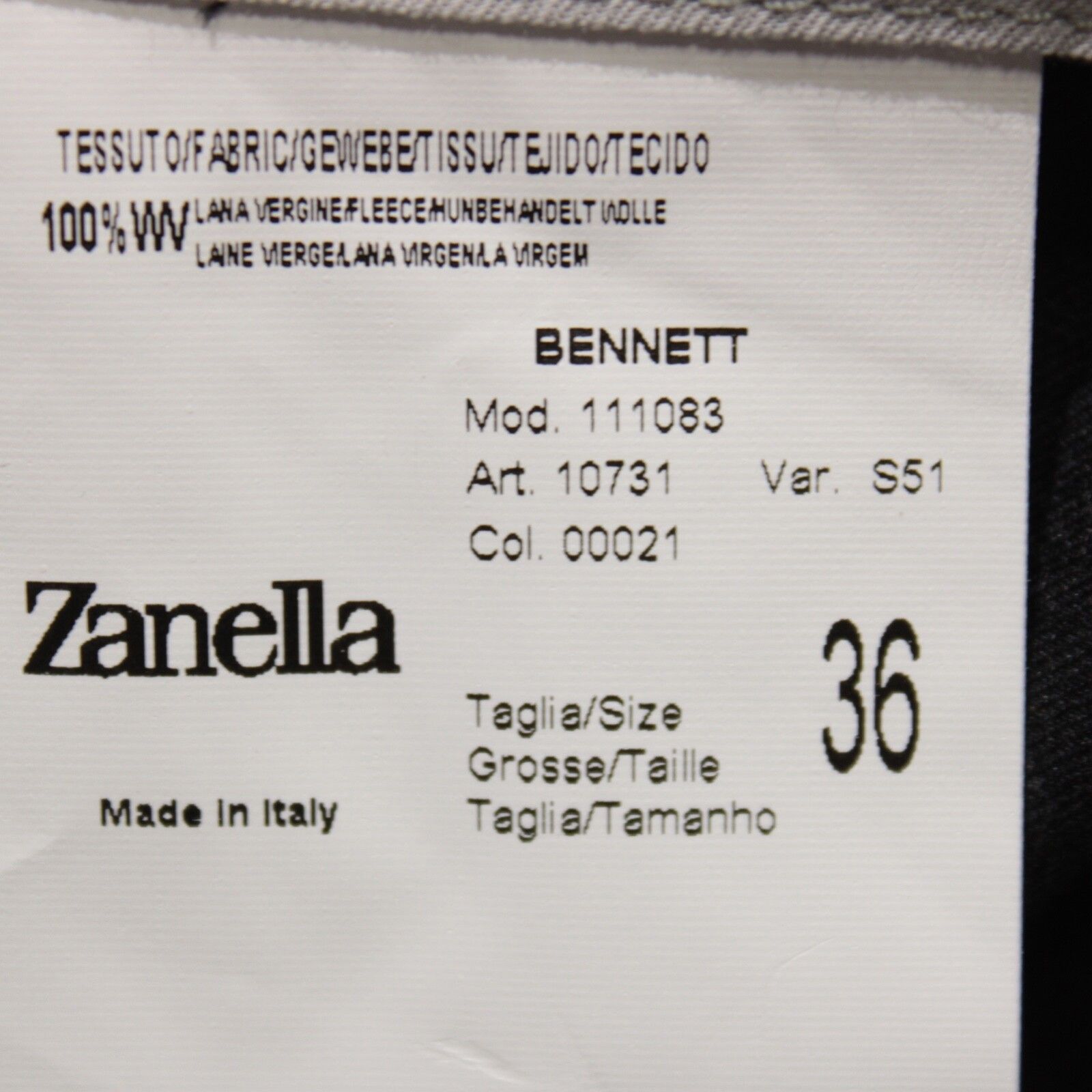 Zanella Zanella New with tags Dress Pants Size 36 US In Gray Size US 36 / EU 52 - 6 Thumbnail