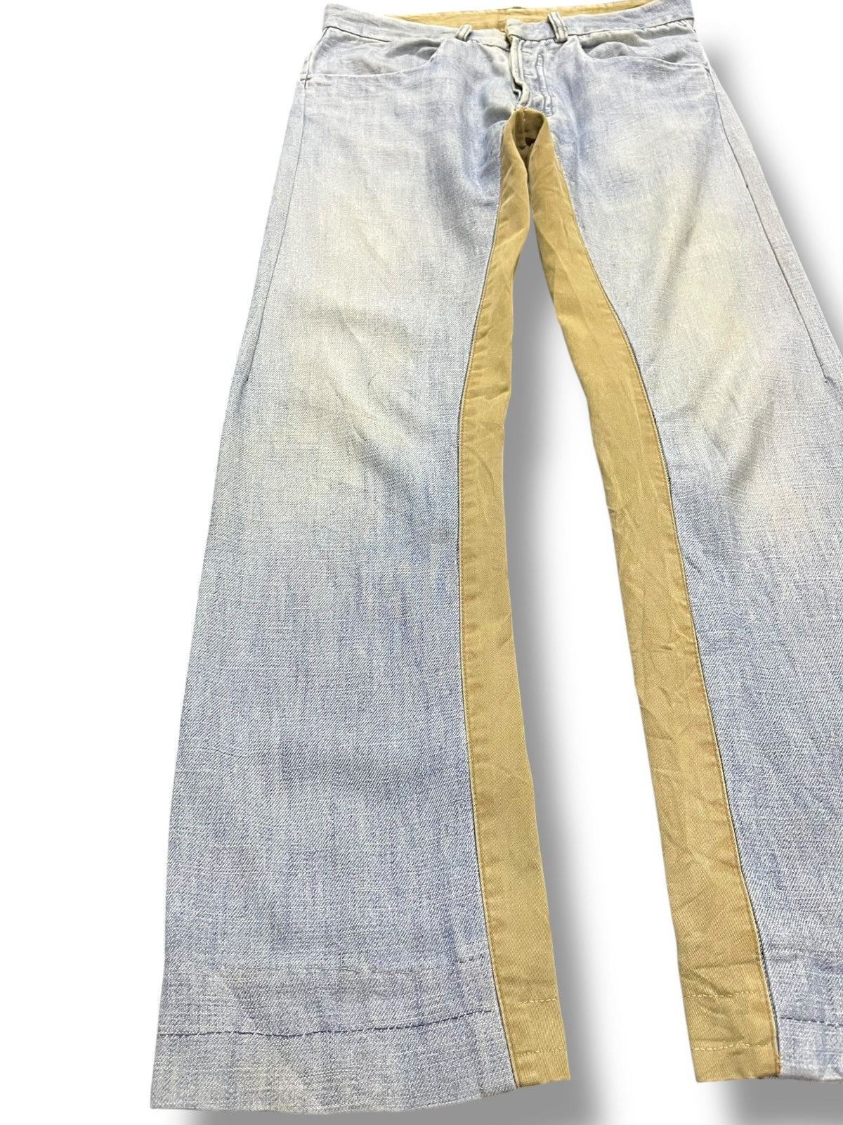 Diesel Vintage Diesel Hybrid Two Tone Denim Size US 30 / EU 46 - 3 Thumbnail