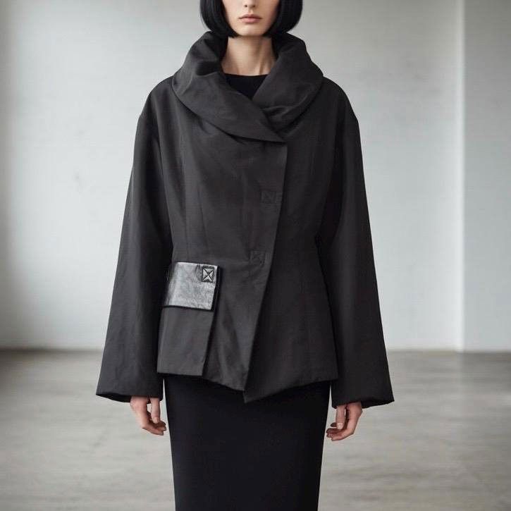 Cop Copine The Wrap Around Puffer Jacket Size ONE SIZE - 2 Thumbnail