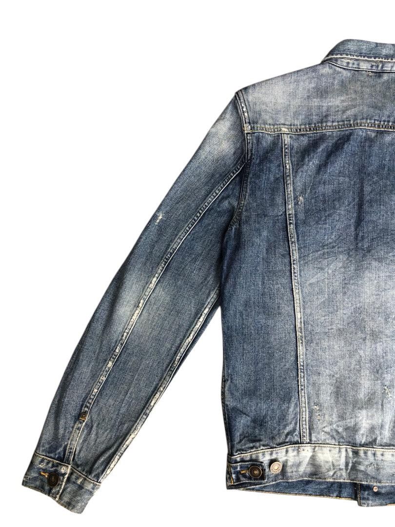 Allsaints Trucker Jacket Allsaints Type 3 Distressed Size US M / EU 48-50 / 2 - 8 Thumbnail